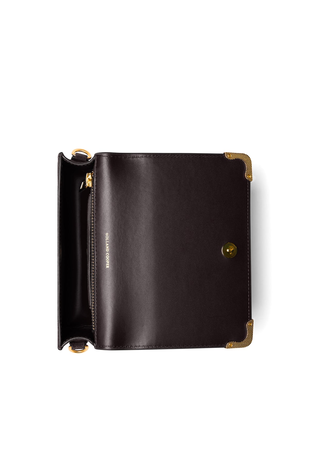 Kensington Crossbody Bag (Chocolate Leather)