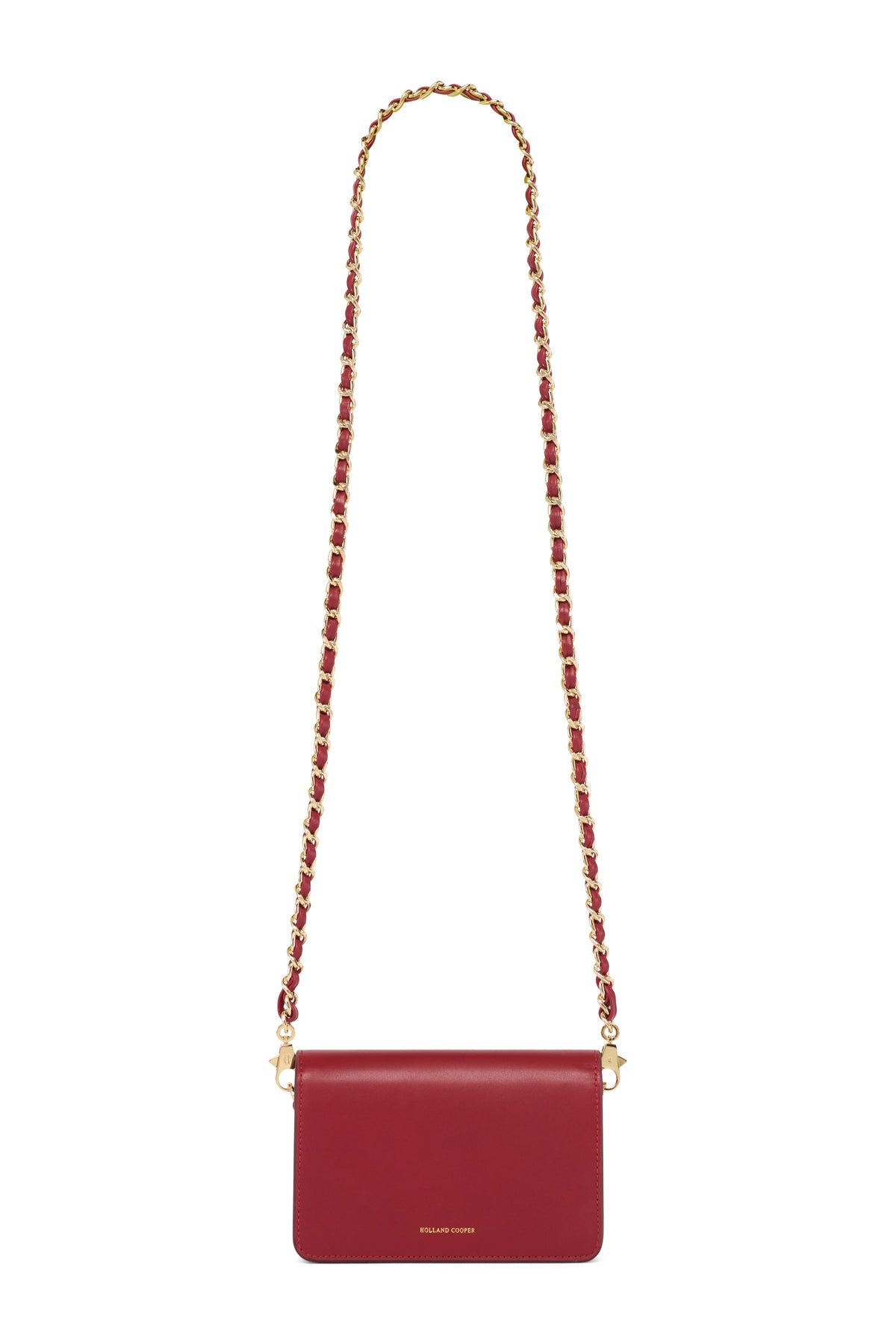 Kensington Crossbody Bag (Deep Red Leather)