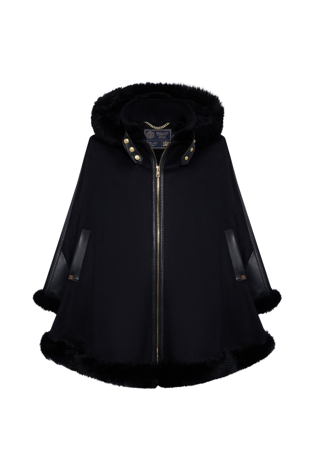 Kensington Gold Label Cape (Soft Black)