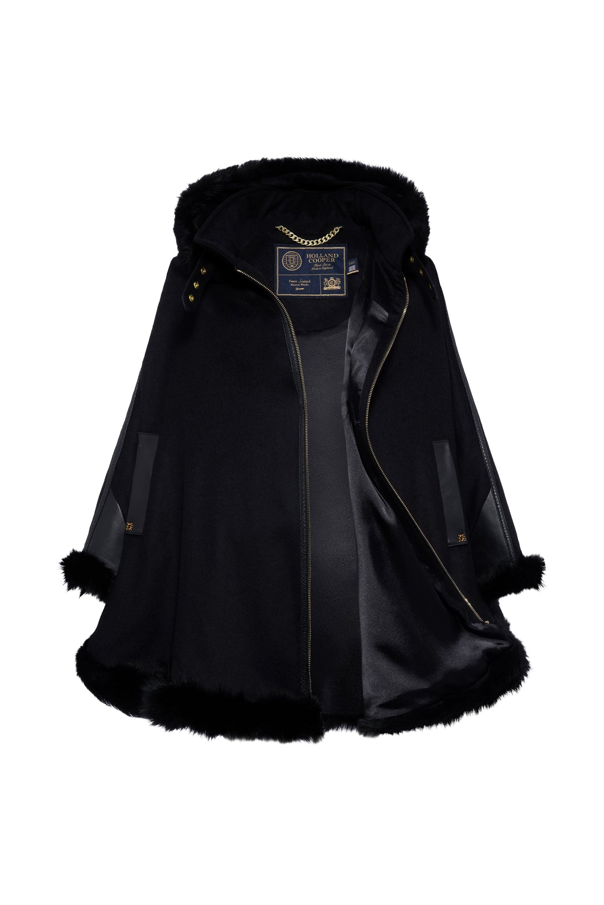 Kensington Gold Label Cape (Soft Black)
