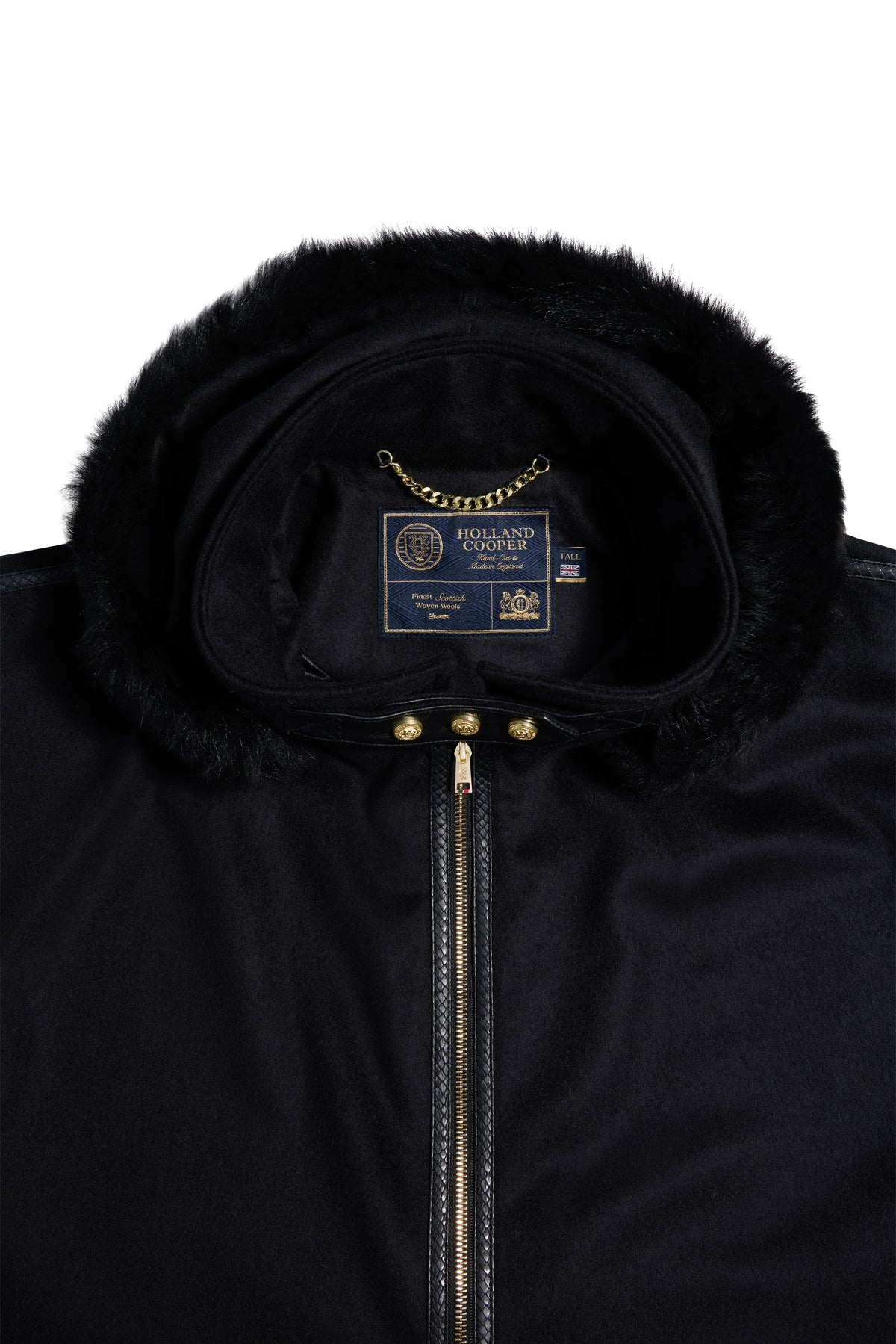 Kensington Gold Label Cape (Soft Black)