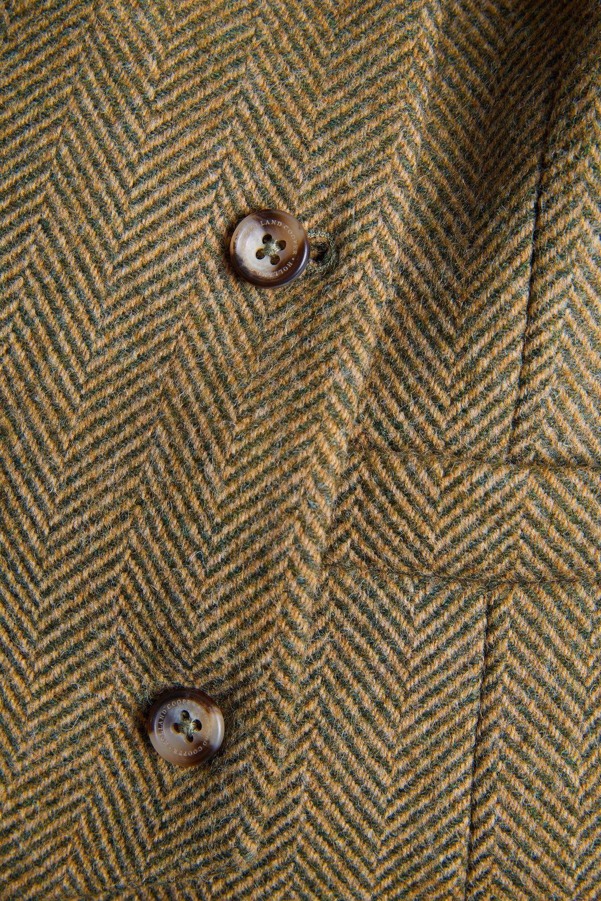Kensington Waistcoat (Moss Herringbone)
