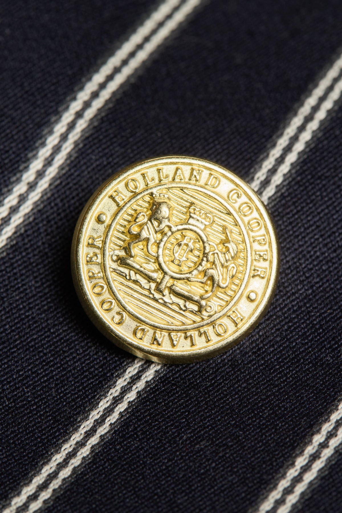 Knightsbridge Blazer (Ink Navy Wide Stripe)