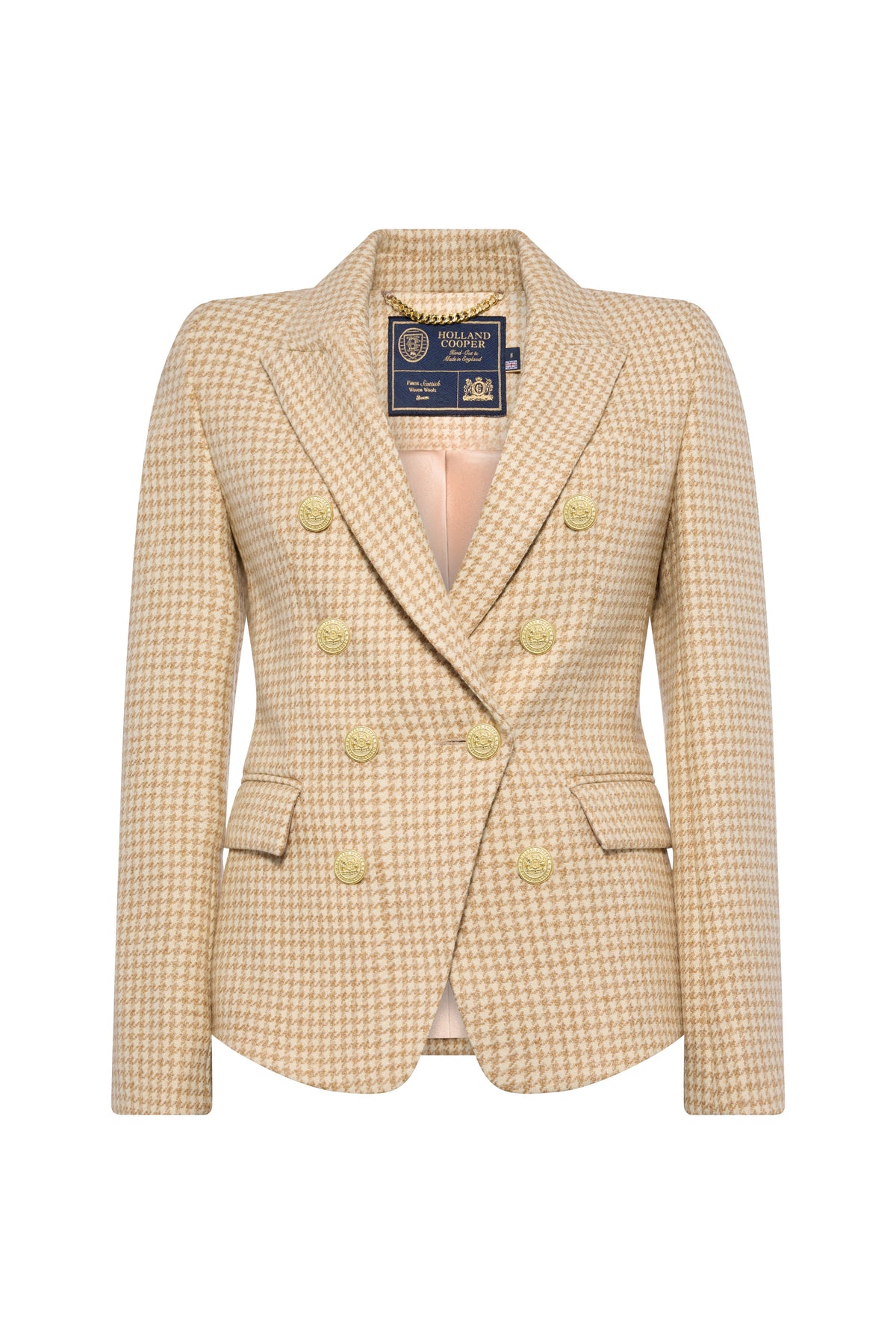 Knightsbridge Blazer (Camel Puppy Tooth)