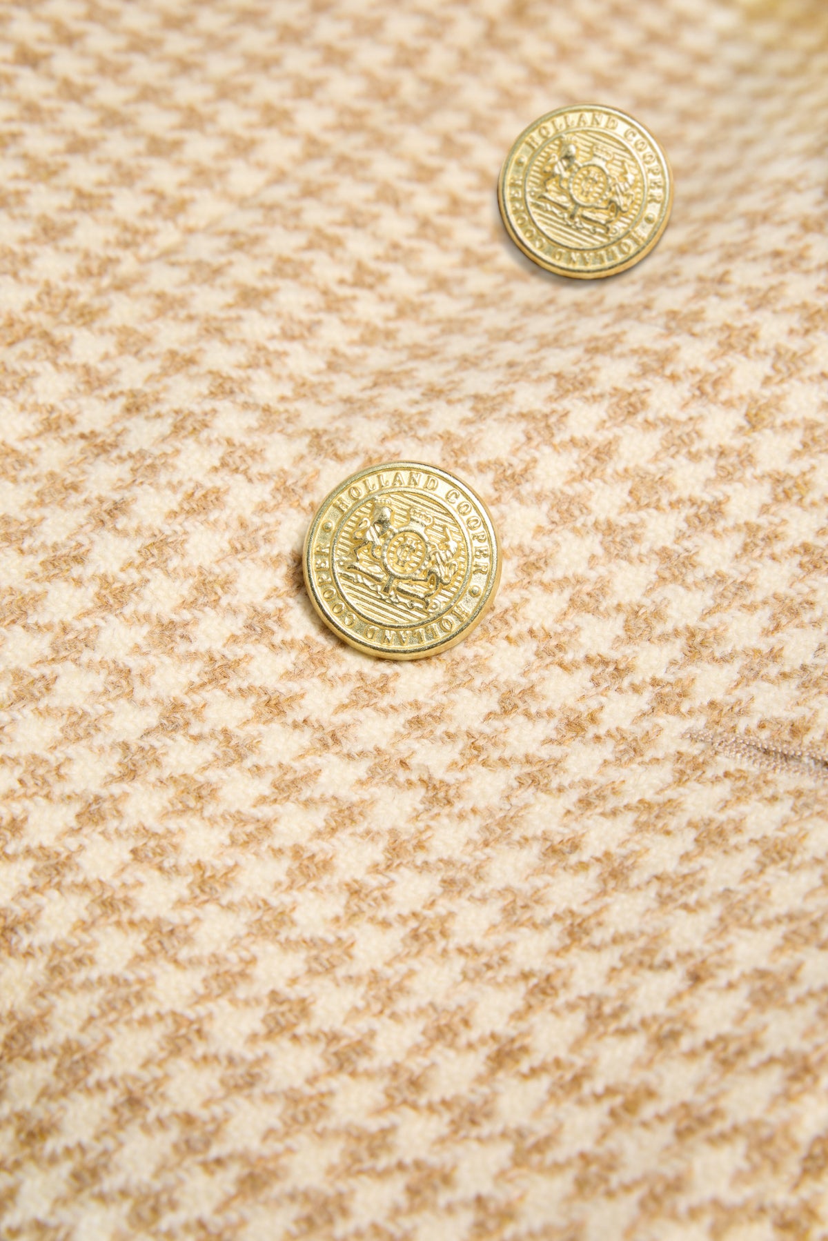 Knightsbridge Blazer (Camel Puppy Tooth)