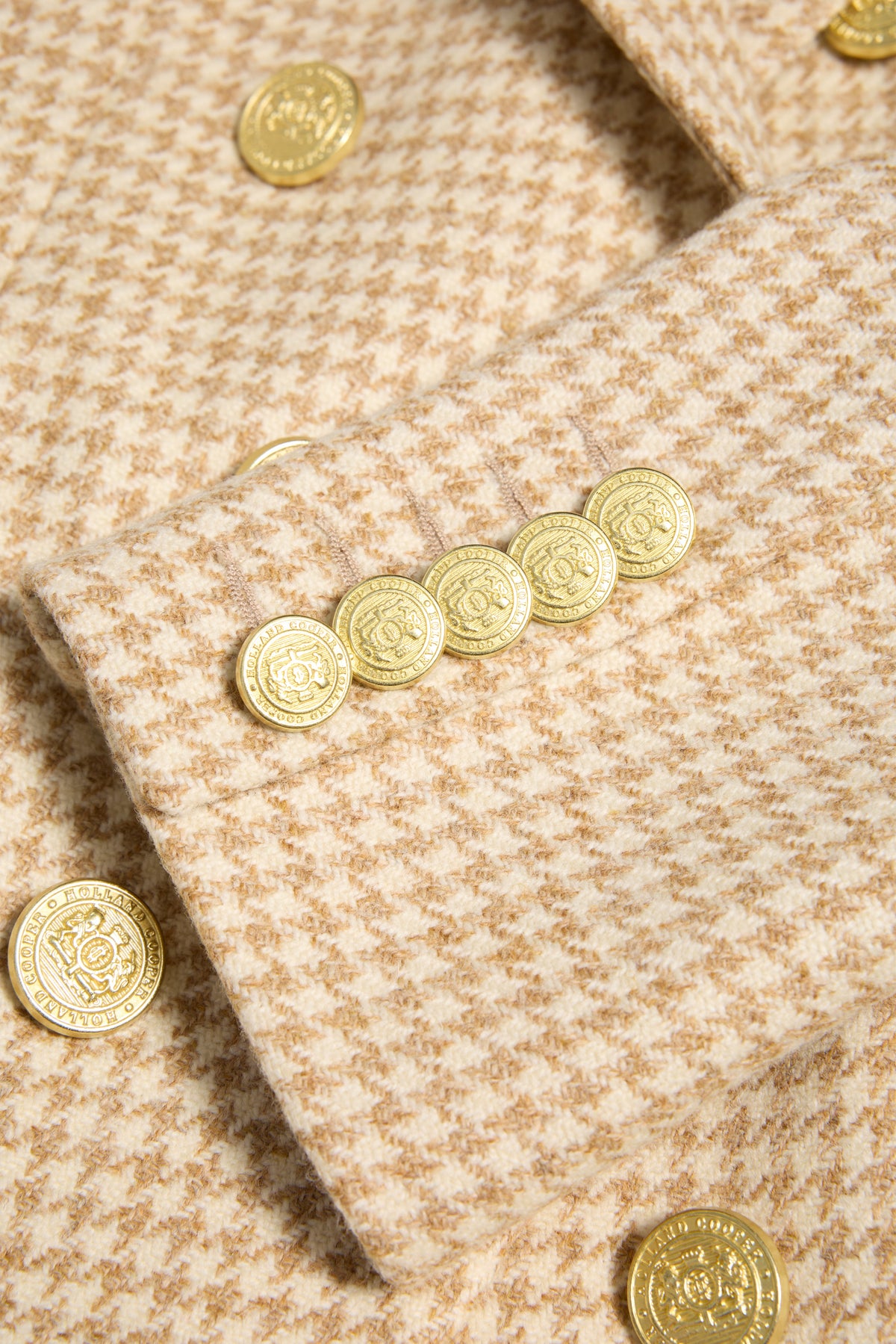 Knightsbridge Blazer (Camel Puppy Tooth)