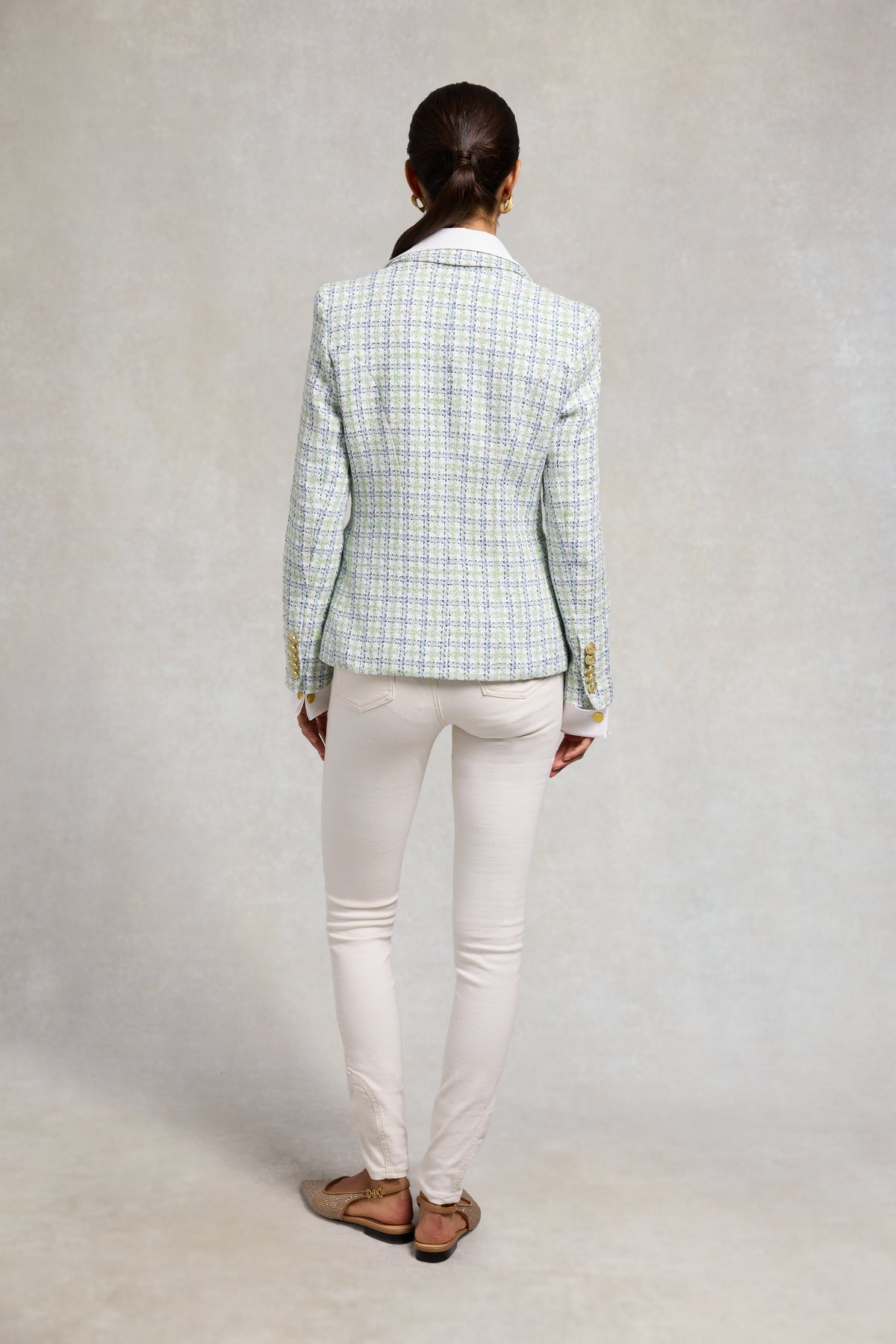 Knightsbridge Blazer (Darwin Green Boucle)