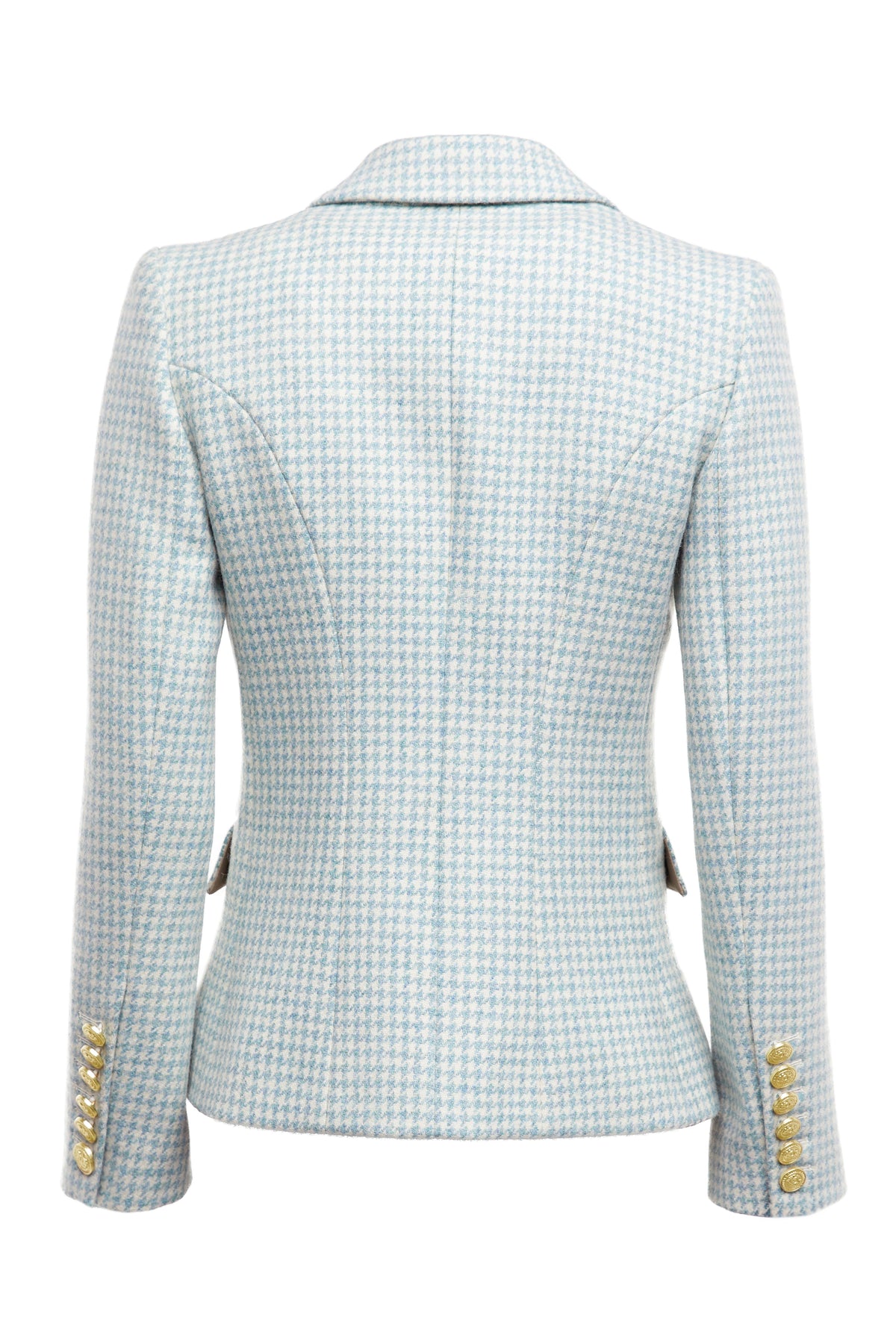 Knightsbridge Blazer (Teal Houndstooth)