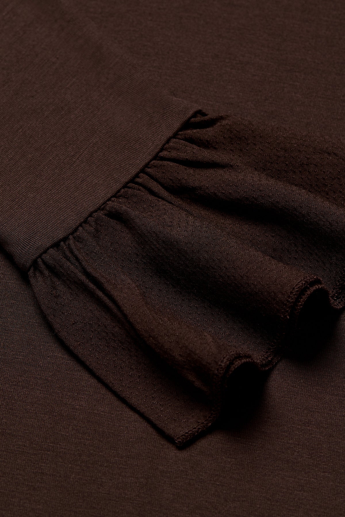 Lilibet Jersey Tee (Chocolate)