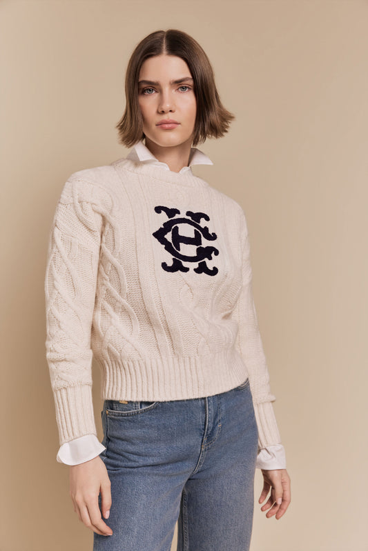Stockholm Crew Neck Knit (Natural)