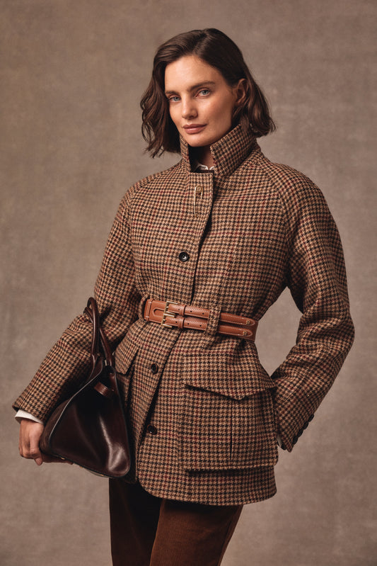 Cotswold Belted Jacket (Cotswold Tweed)