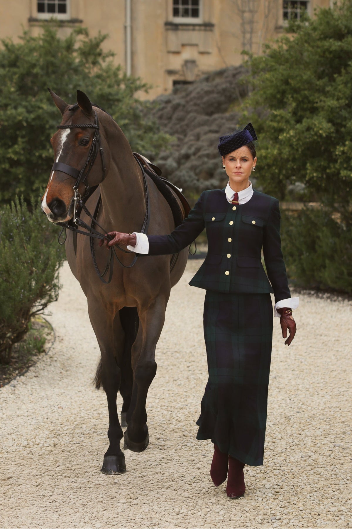 Jade's Cheltenham Look (Blackwatch)