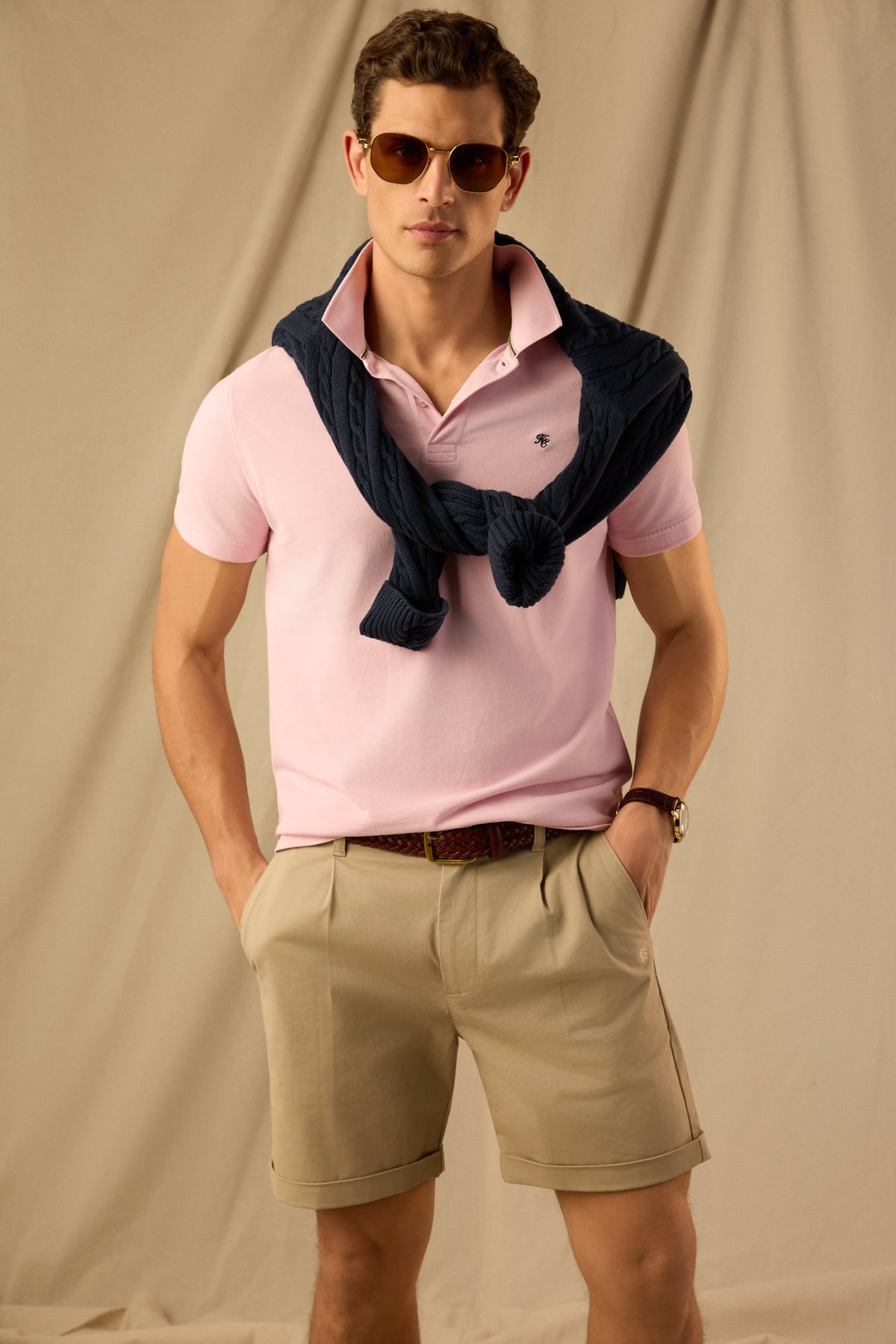Men's Chino Short (Light Stone)