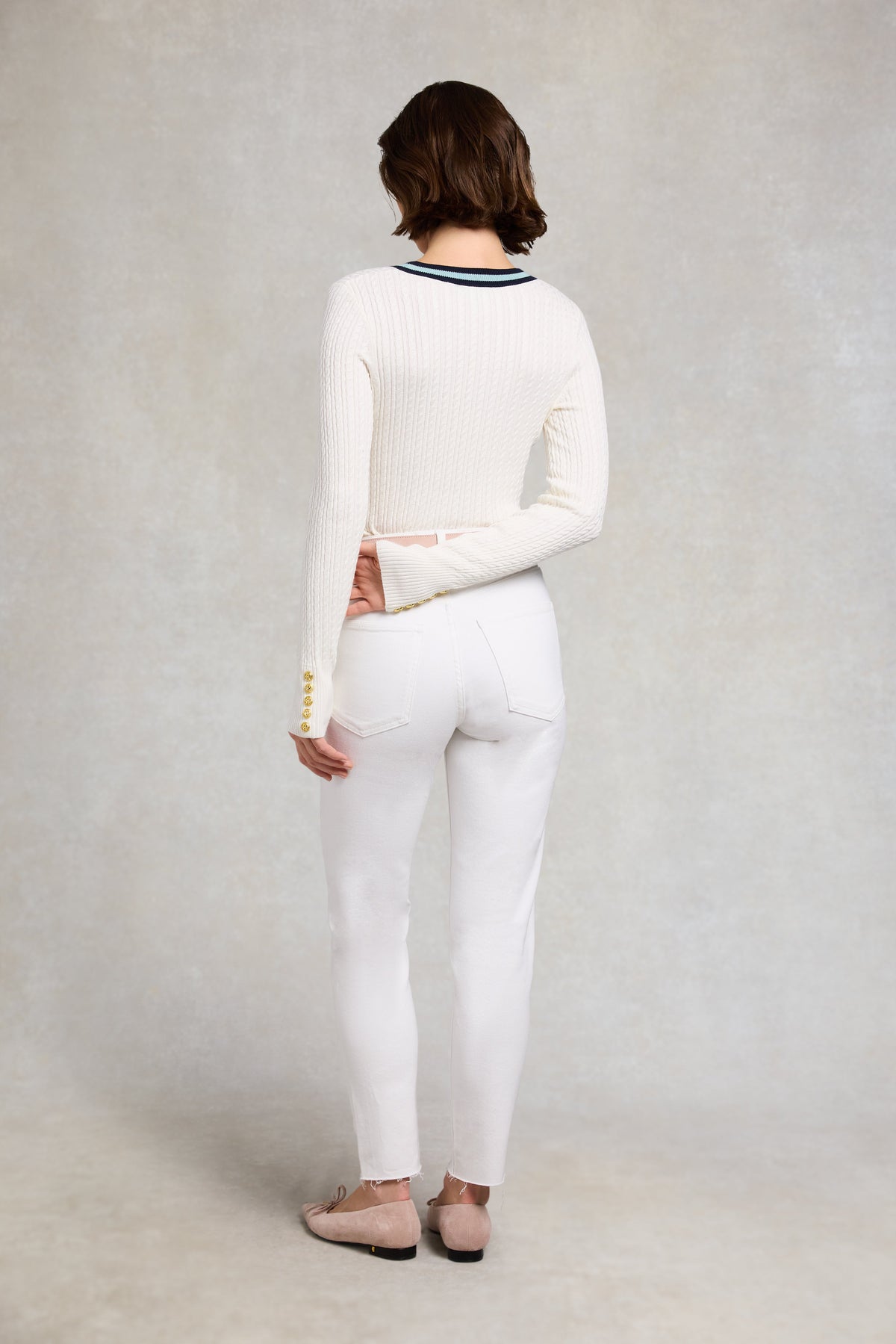 Lucy Crew Knit (Natural Ink Navy Sea Mist)