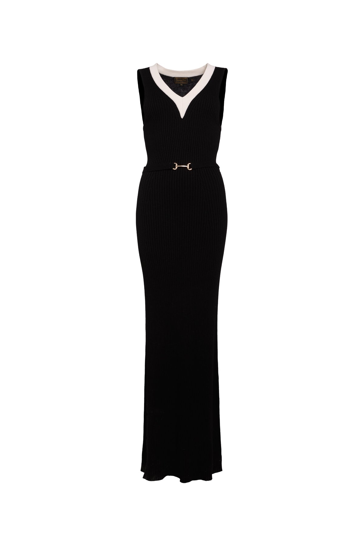 Lucy Knit Maxi Dress (Black)