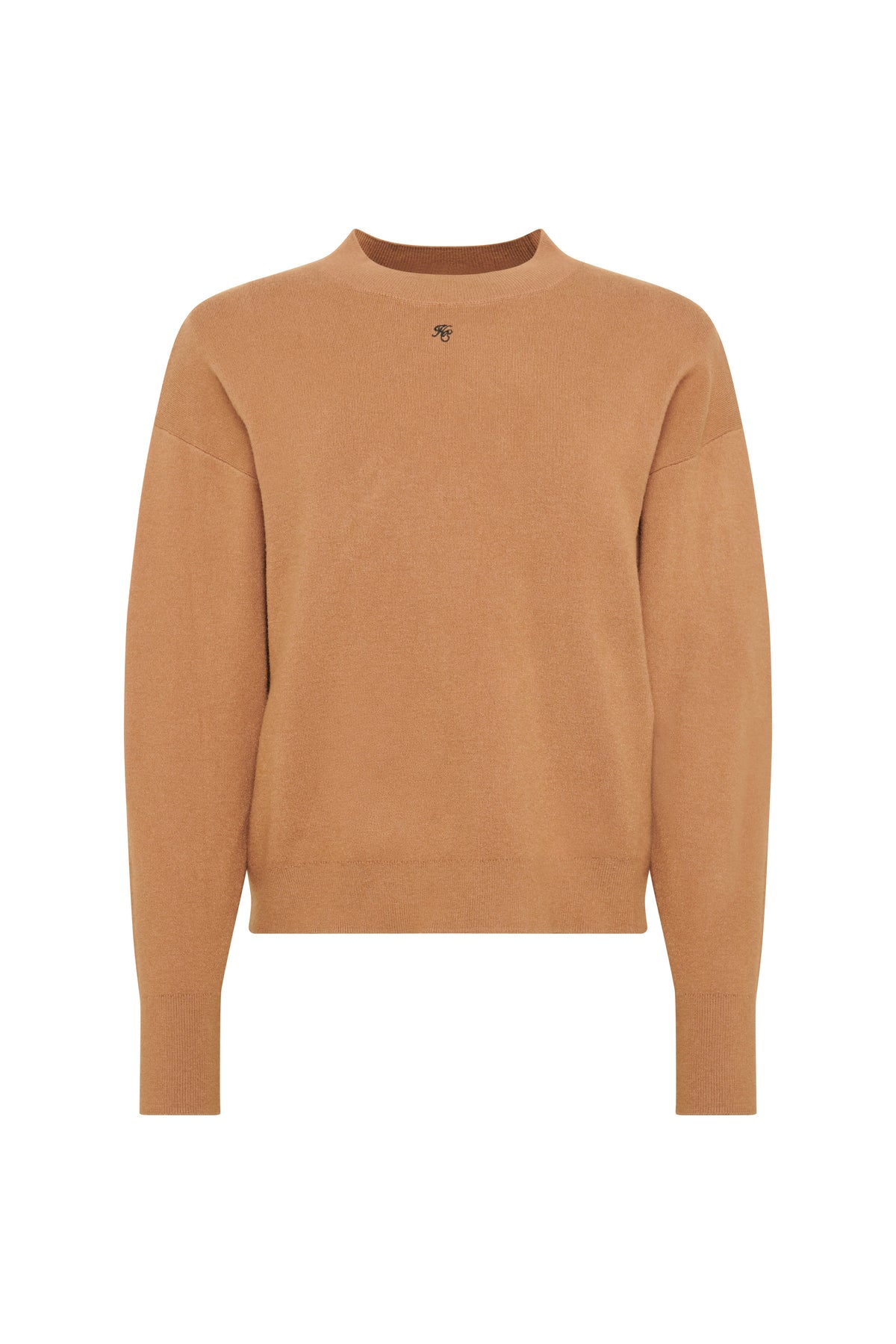 Maria Crew Neck Knit (Caramel)