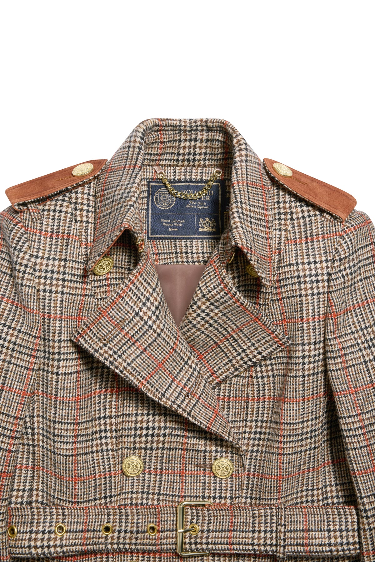 Marlborough Trench Coat (Orange Windsor)