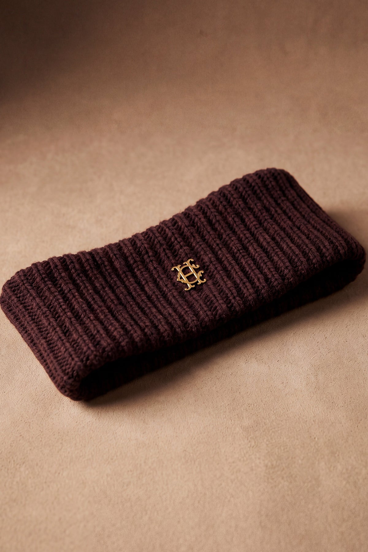 Knitted Headband (Merlot)