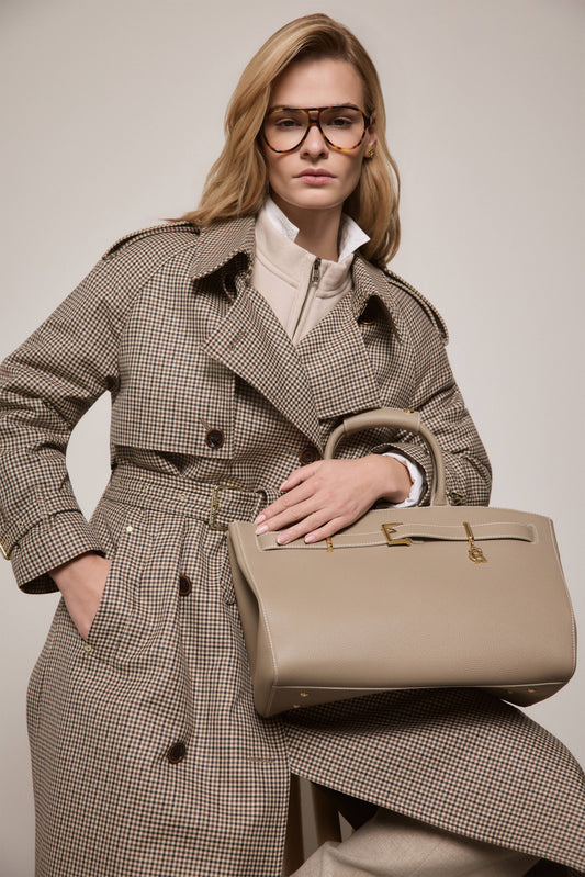 Milan Tote (Mink Leather)