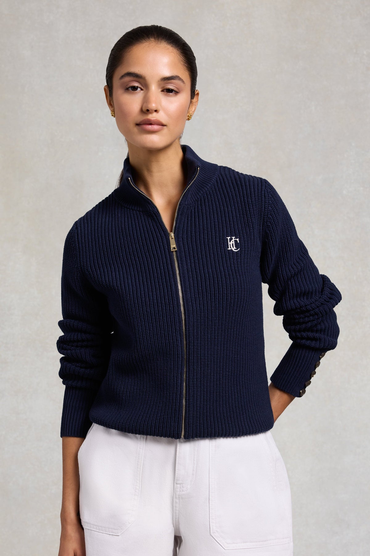 Northleach Cardigan (Ink Navy)