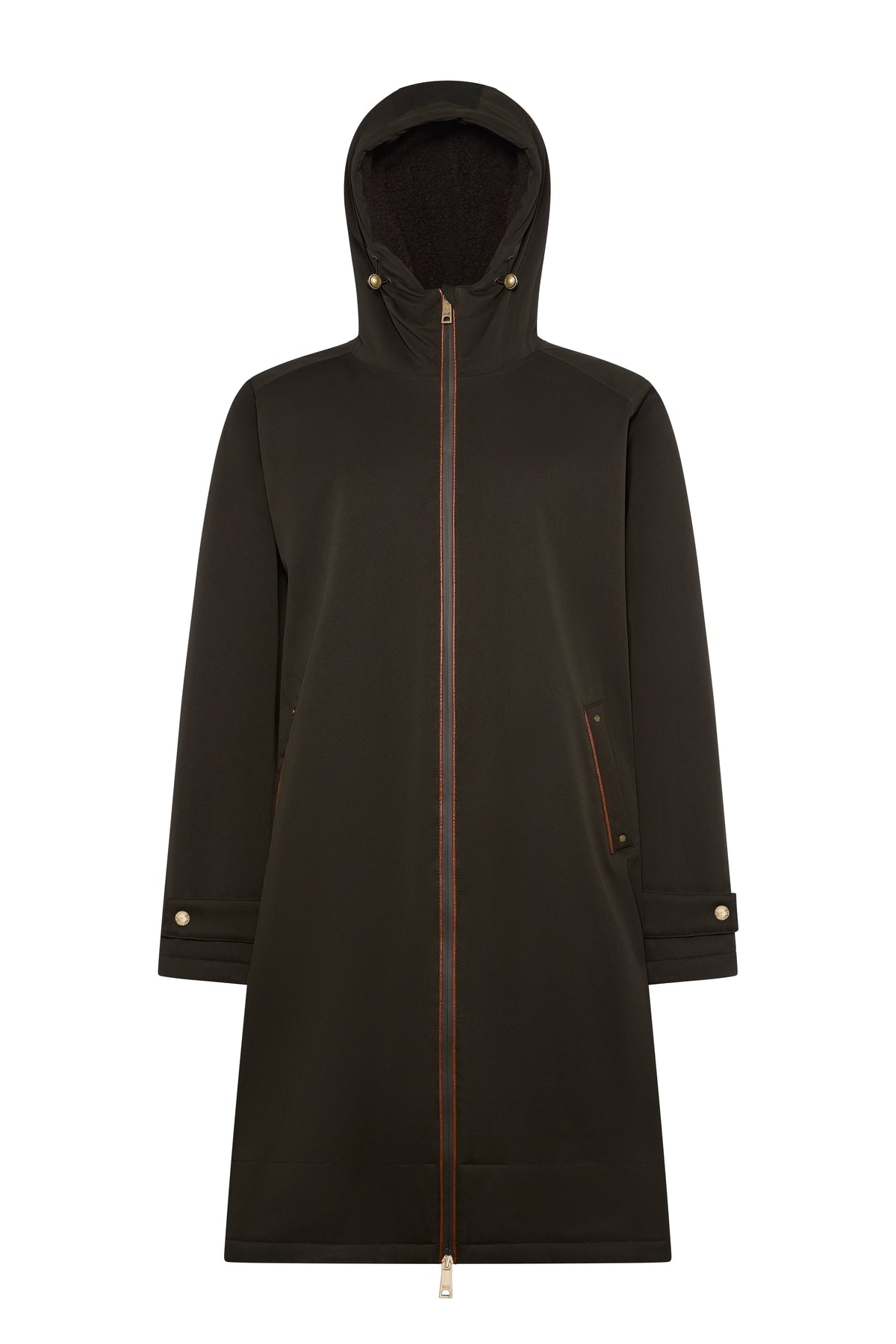 Men's One-Size Waterproof Coat (Khaki)
