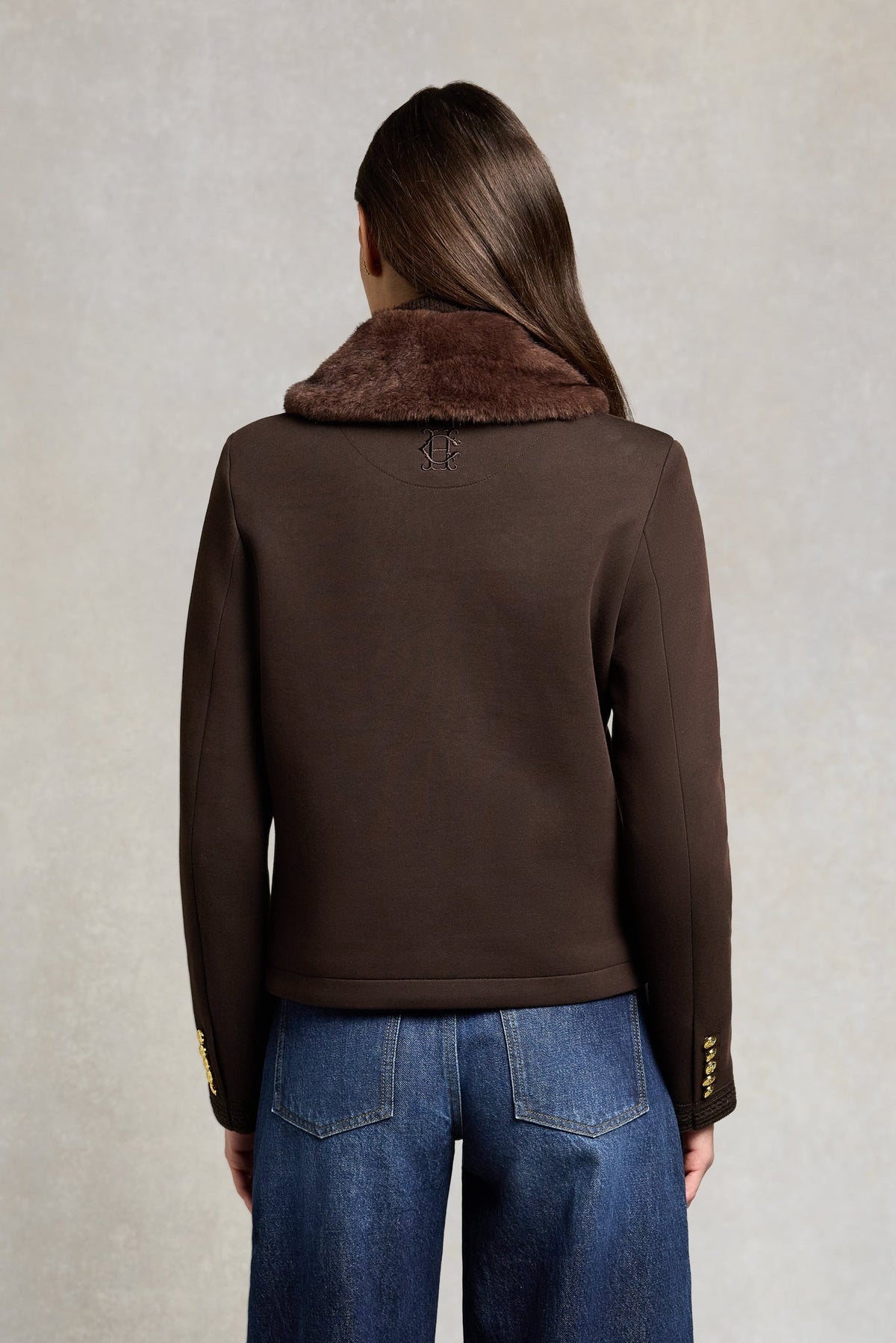 Ottie Trophy Jacket (Chocolate)