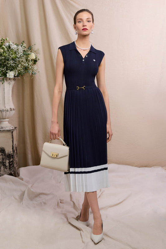 Jolie Dress (Ink Navy Natural)