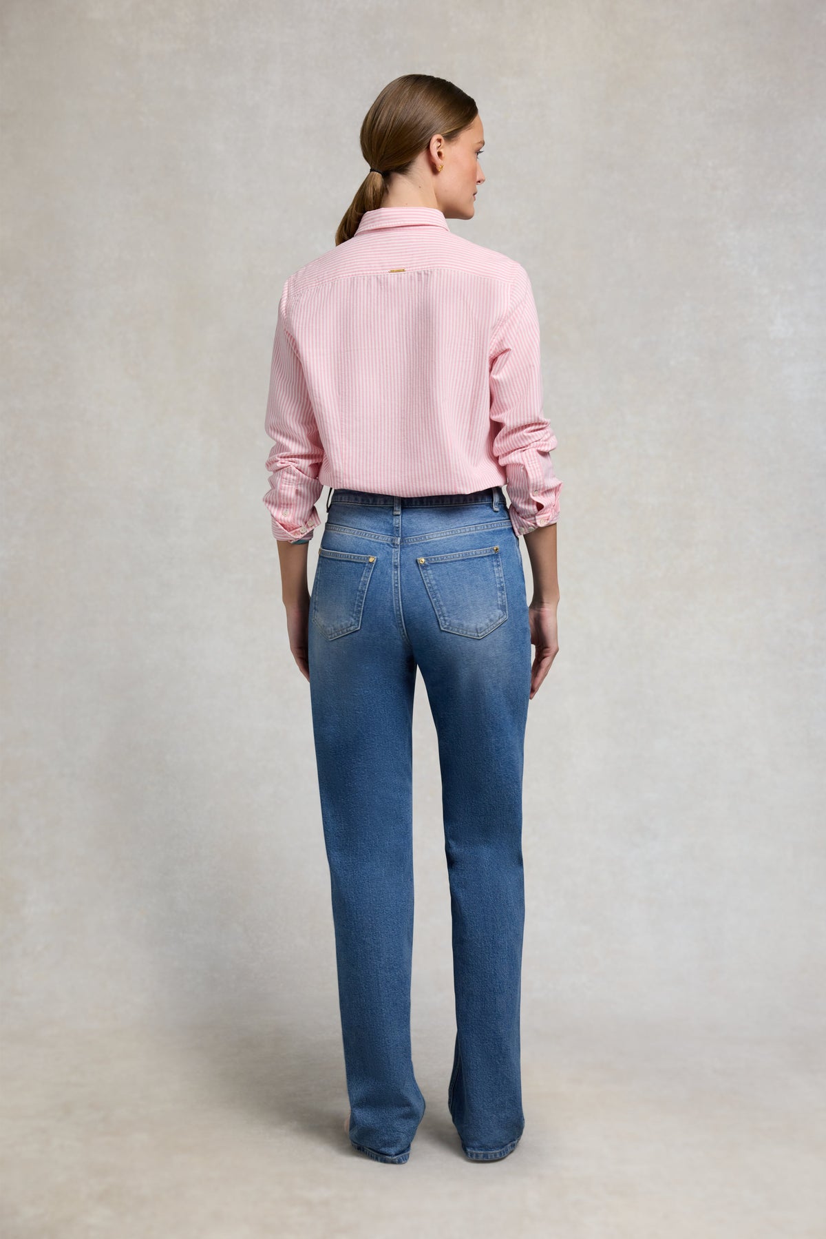 Oxford Shirt (City Pink Stripe)