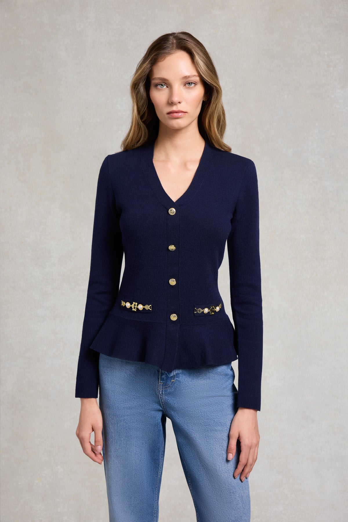 Patricia Cardigan (Ink Navy)