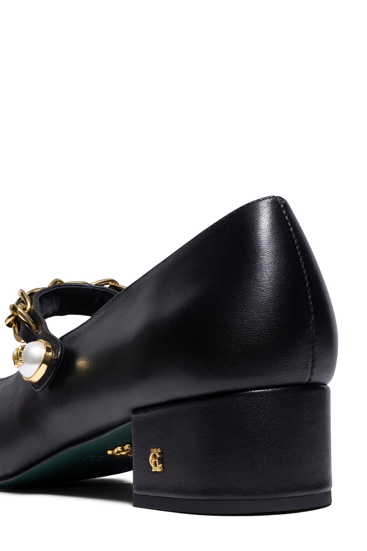 Pearl Ballet Mid Heel (Black)