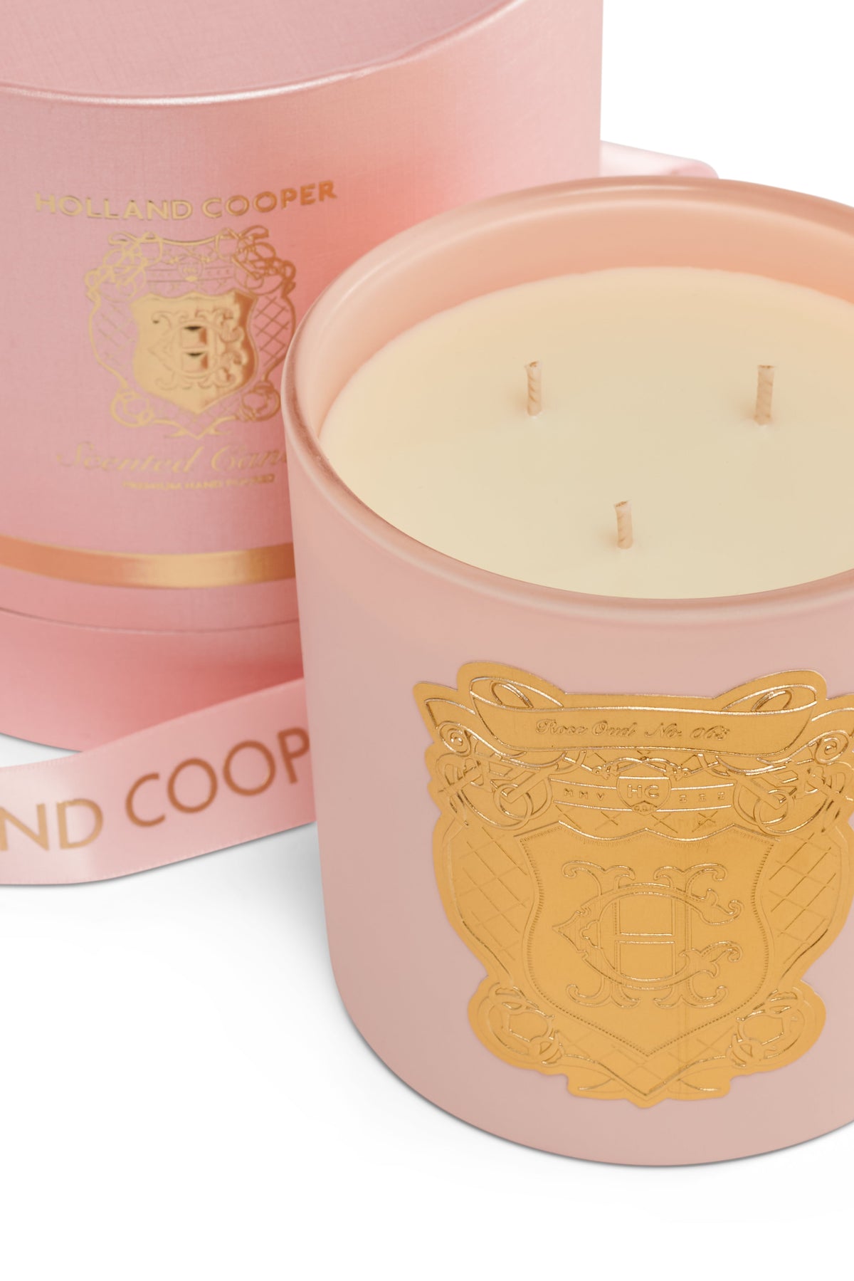 Triple Wick Candle (Rose Oud)