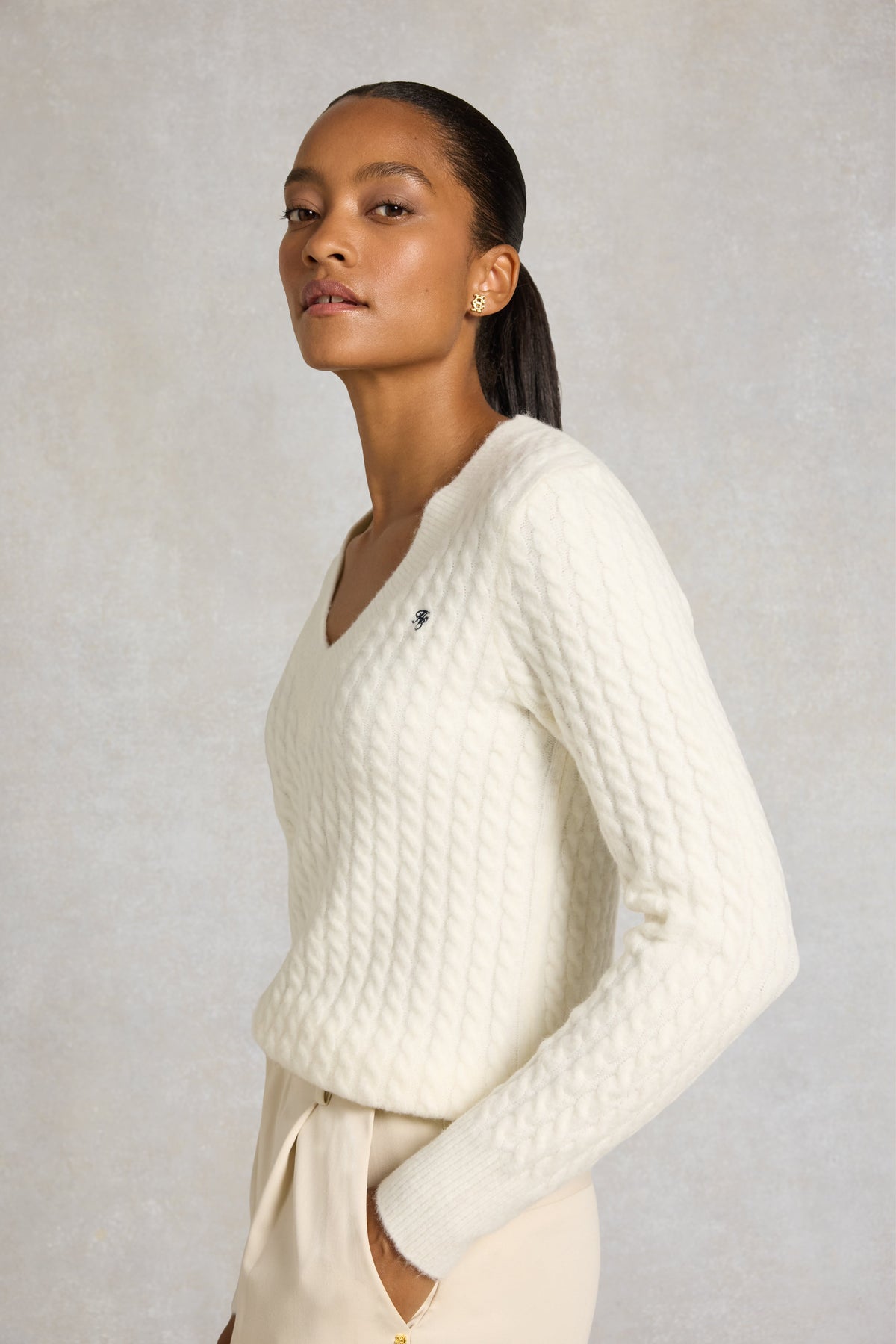 Polly Knit (Winter White)