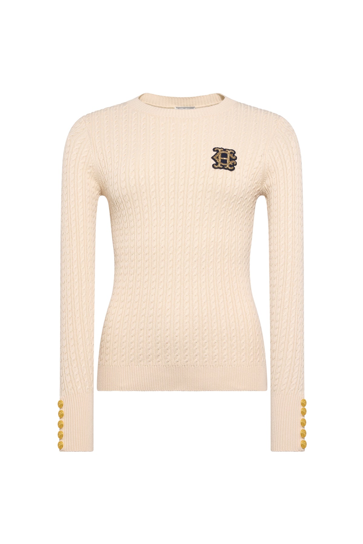 Princeton Crew Neck Knit (Almond)