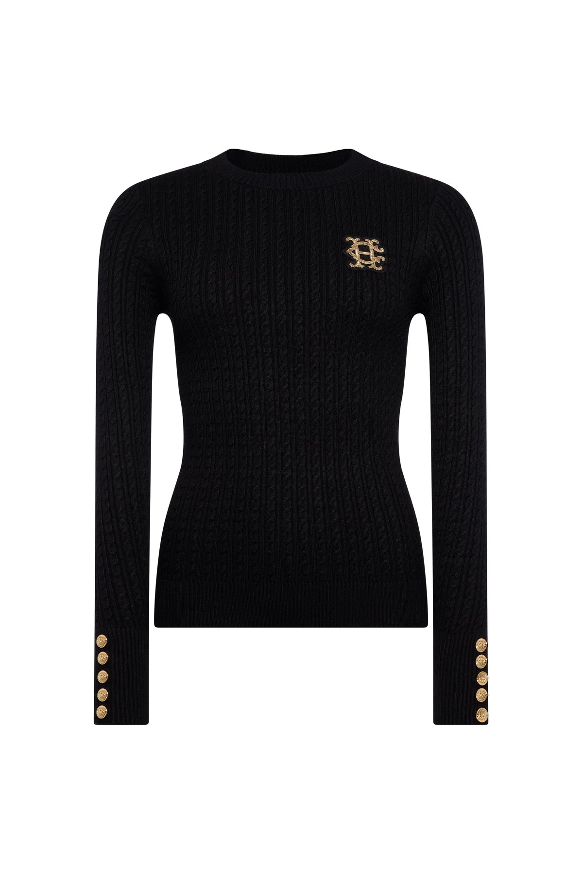 Princeton Crew Neck Knit (Black)