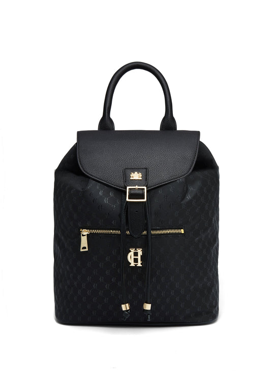 Regency Backpack (Black Monogram)
