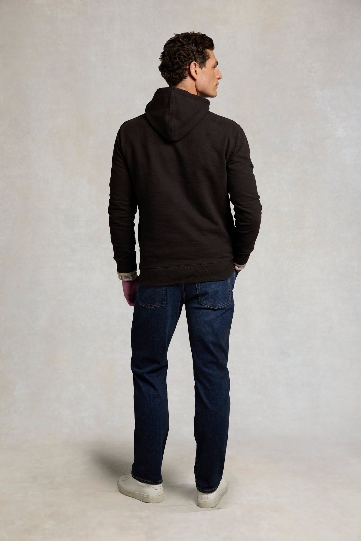 Men's Classic Fit Hoodie (Chocolate)