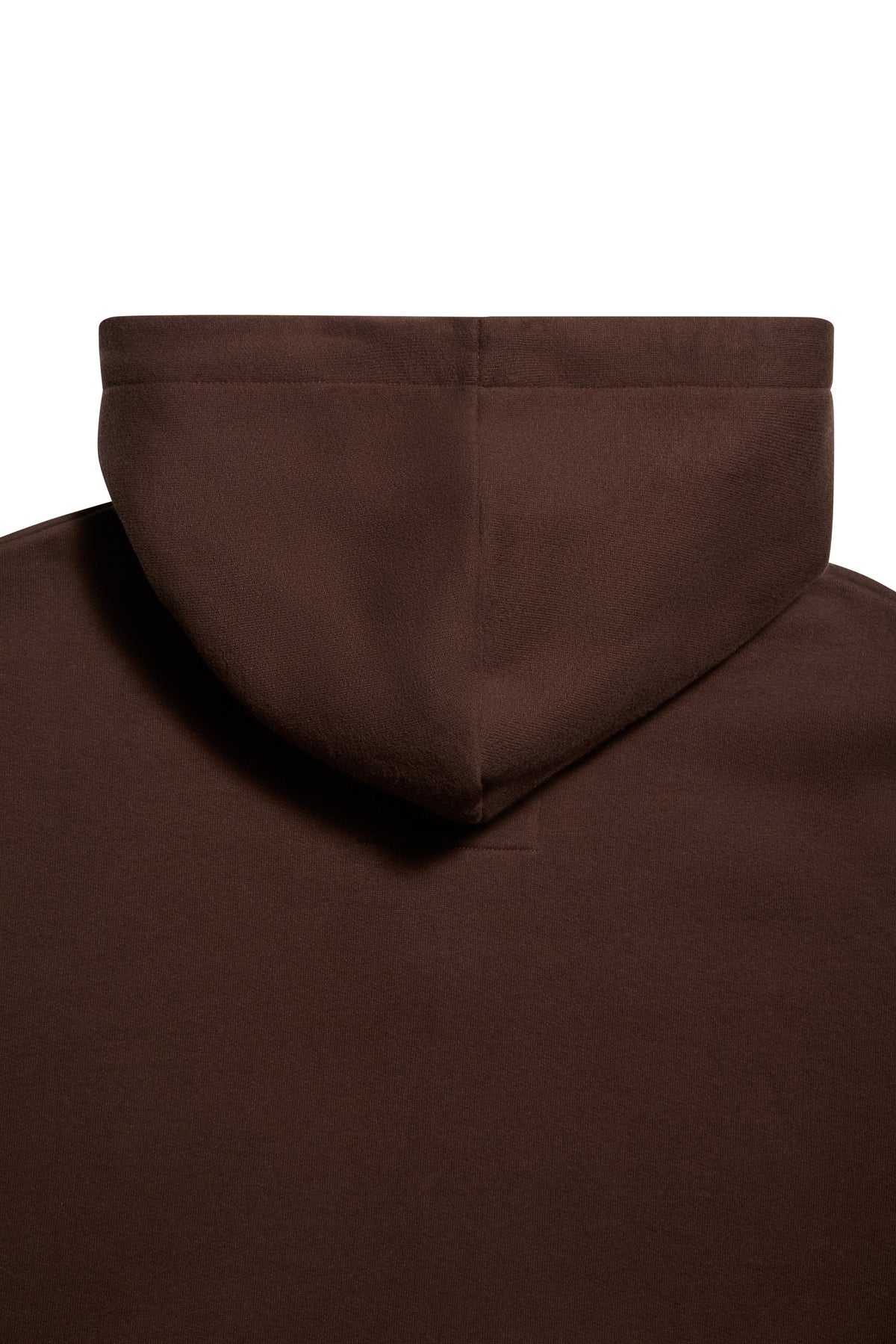 Relaxed Fit Script Hoodie (Walnut)