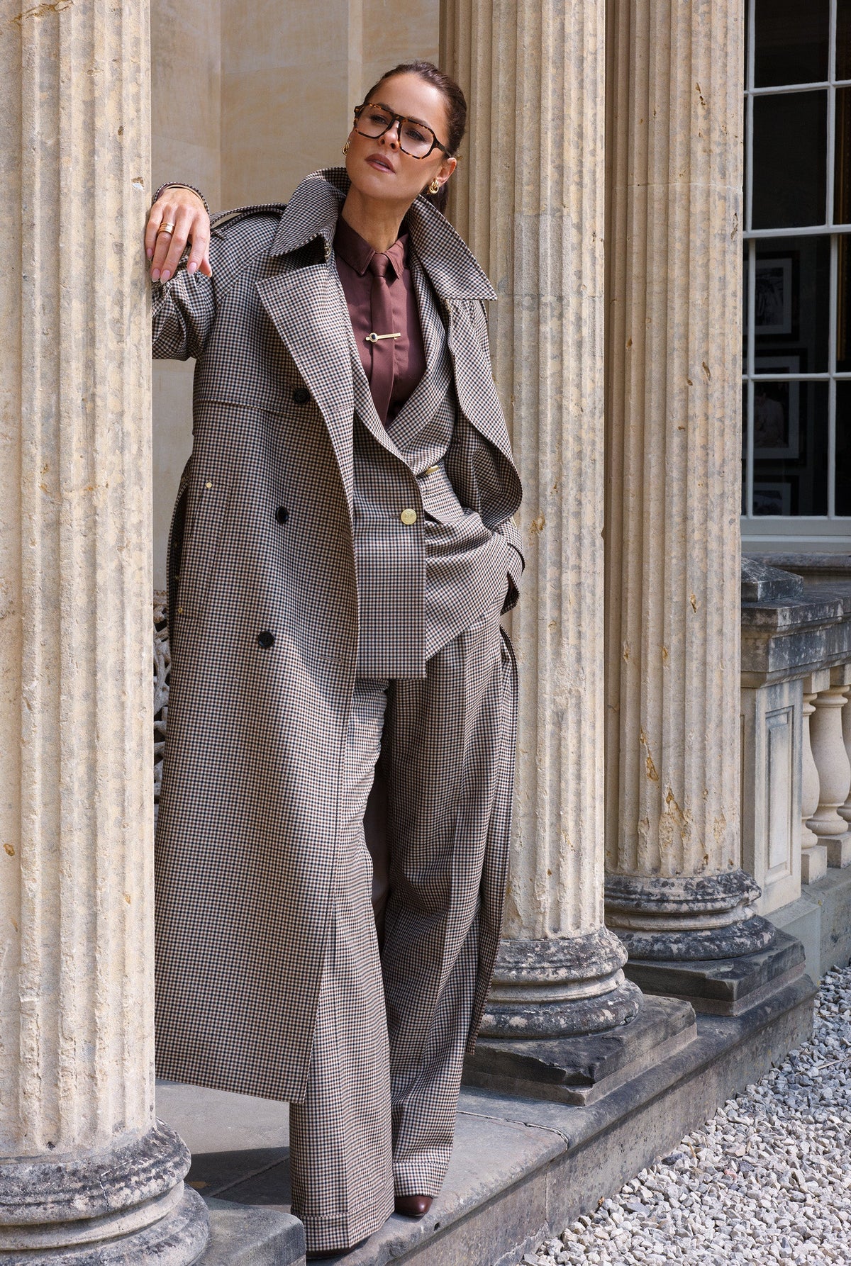 Jade's Westminster Tweed Look