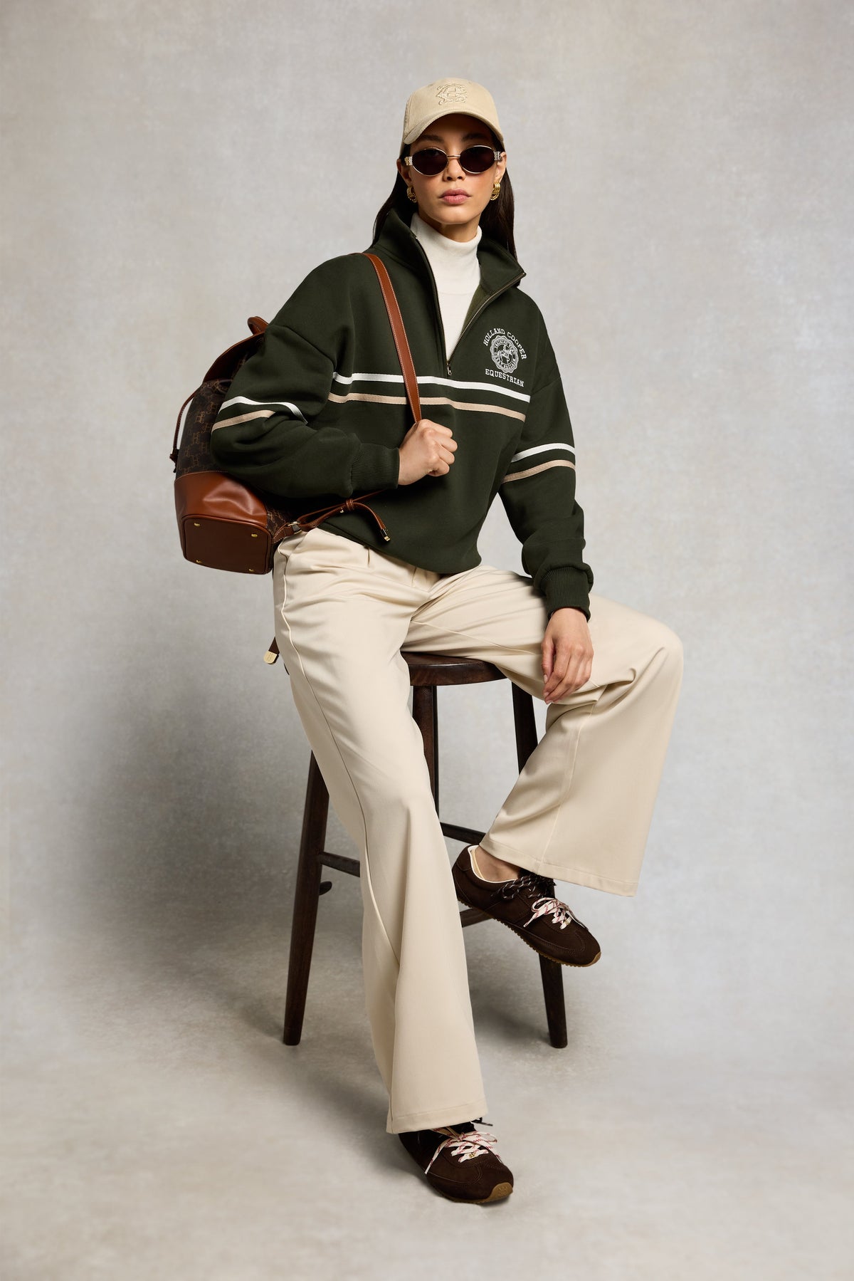 Roan Quarter Zip (Spruce Green)