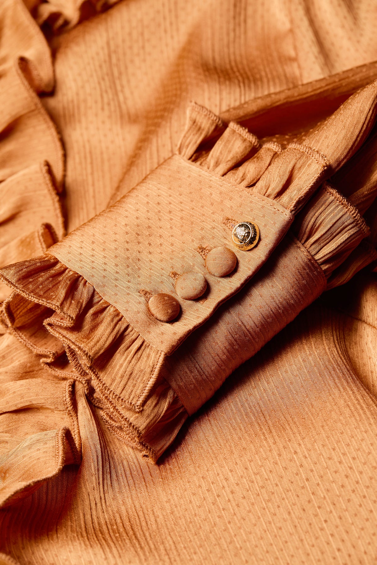 Ruby Ruffle Shirt (Sienna)