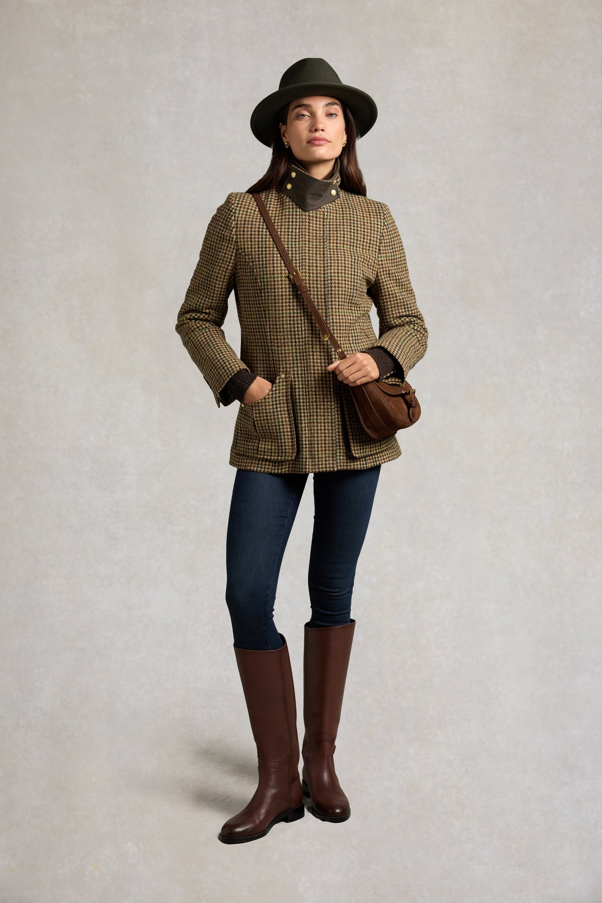 Country Classic Jacket (Hailes Green Tweed)