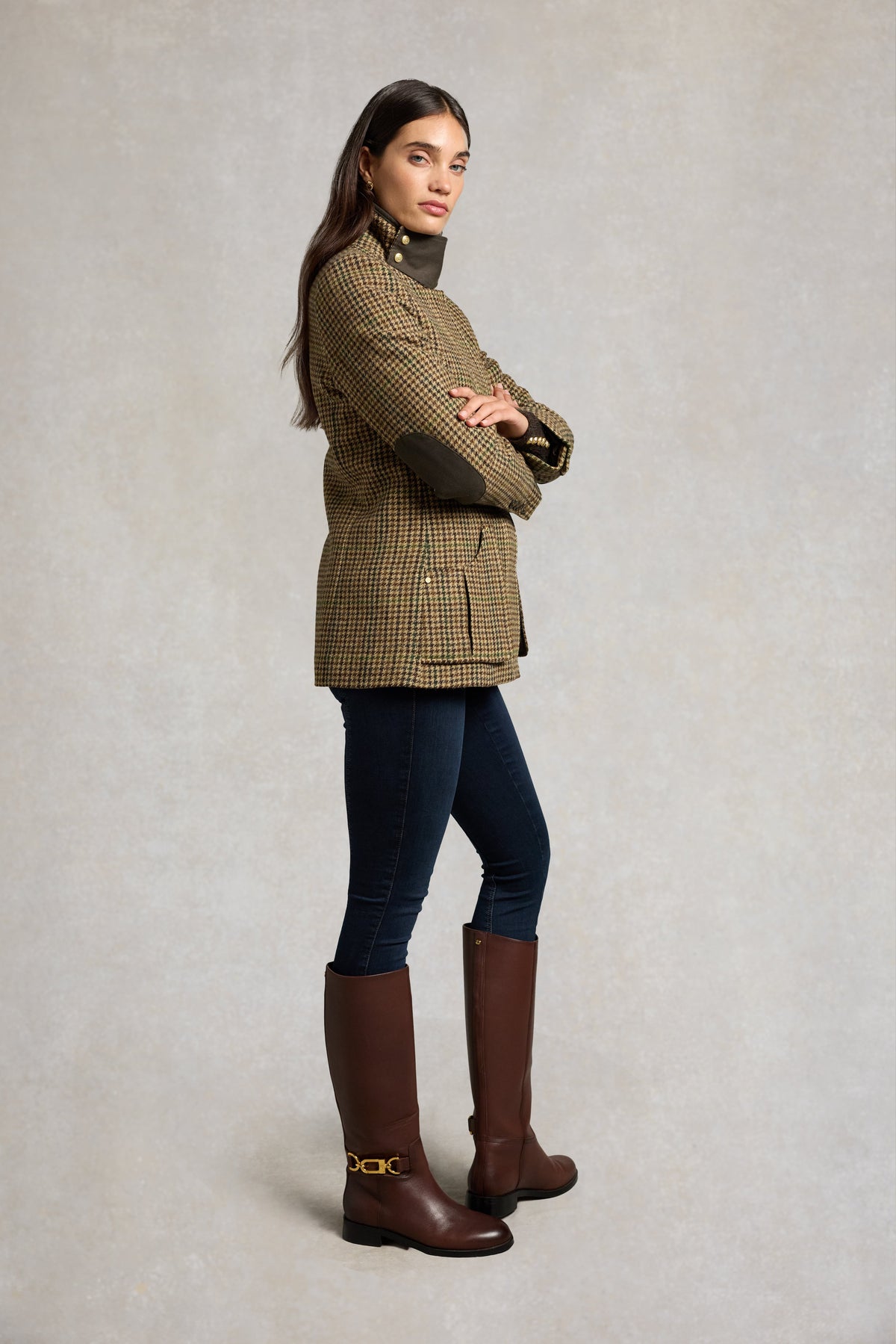 Country Classic Jacket (Hailes Green Tweed)