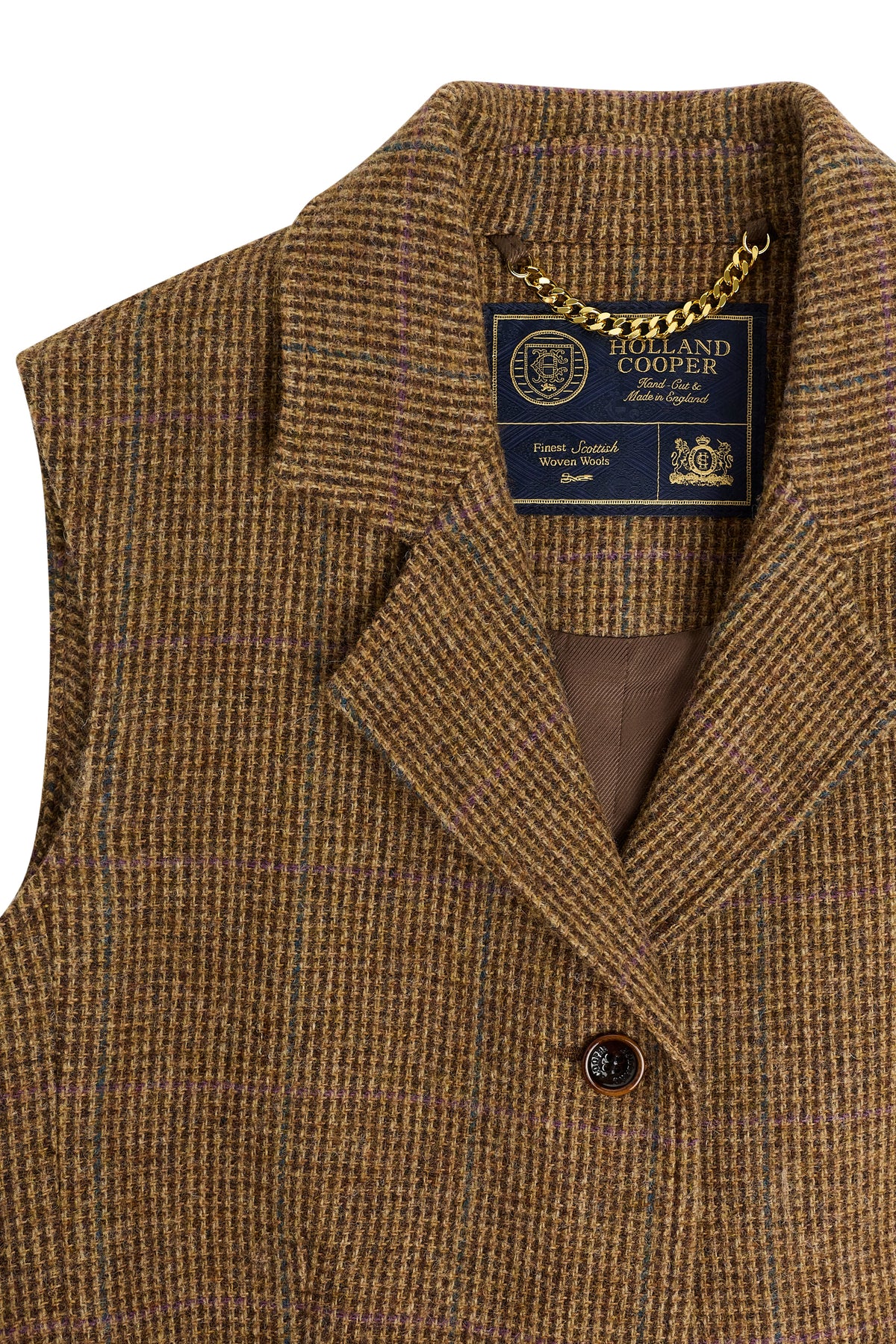 Cotswold Belted Gilet (Bamford Tweed)