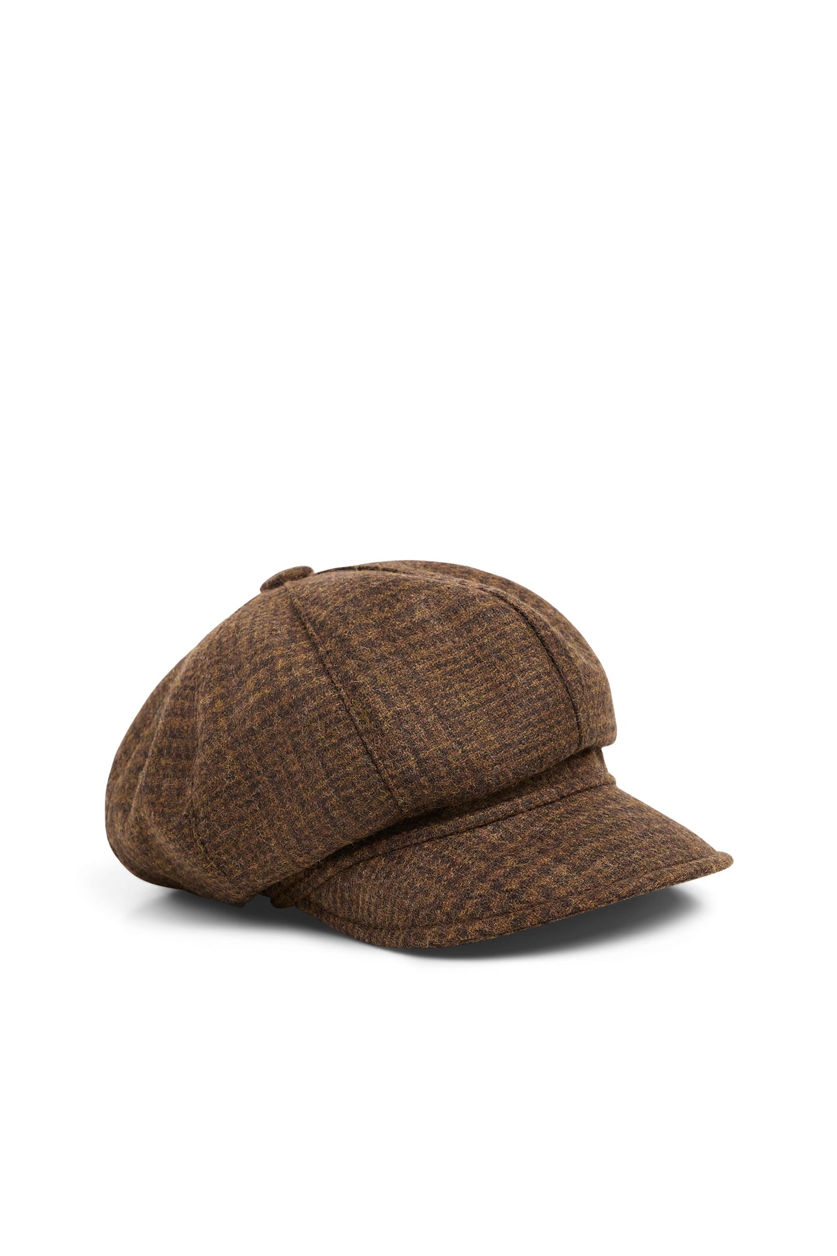 Gatsby Tweed Cap (Tobacco Prince Of Wales)