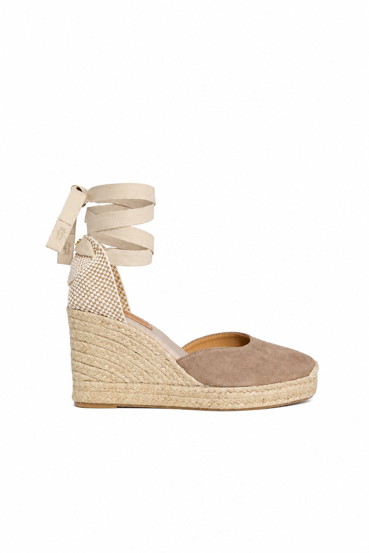 Seville Wedge Espadrille (Taupe)