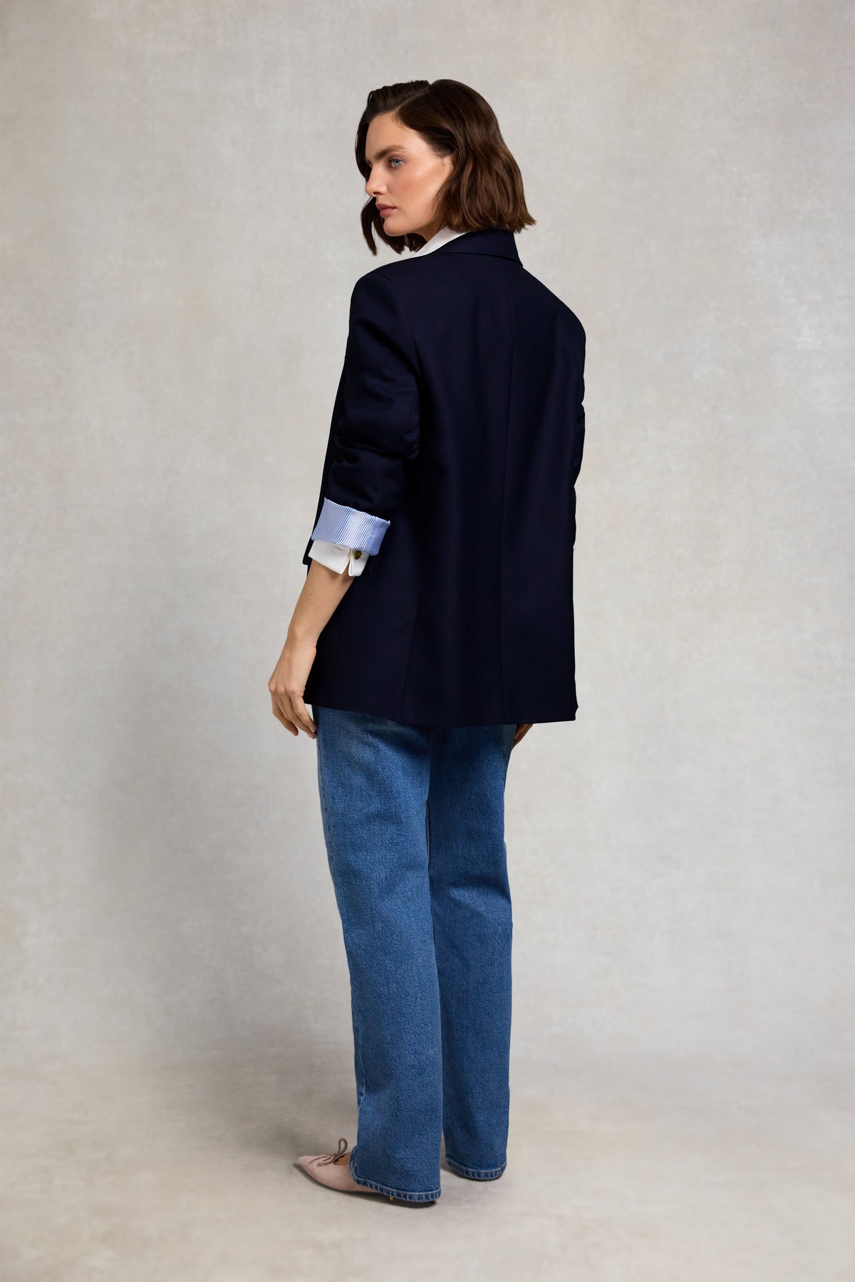 Shoreditch Blazer (Ink Navy Twill)
