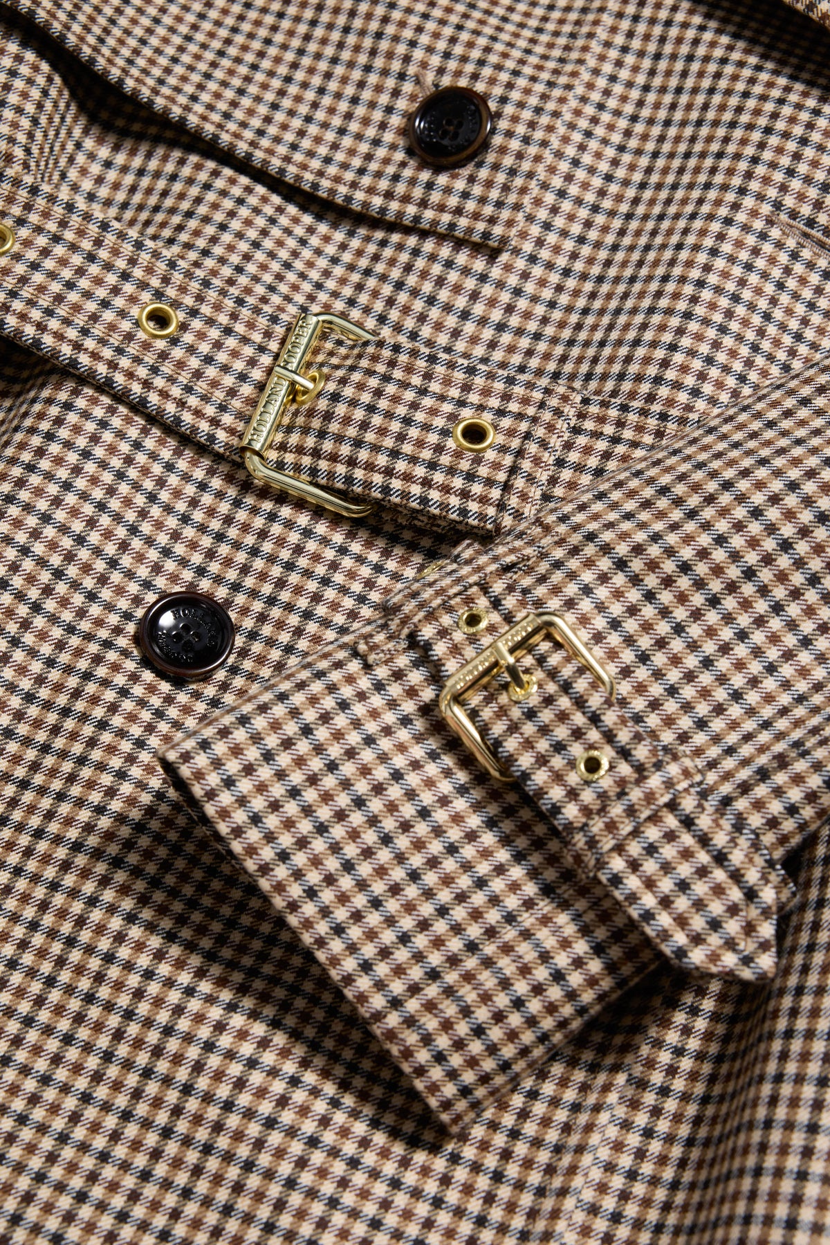 Full Length Soho Trench Coat (Westminster Tweed)