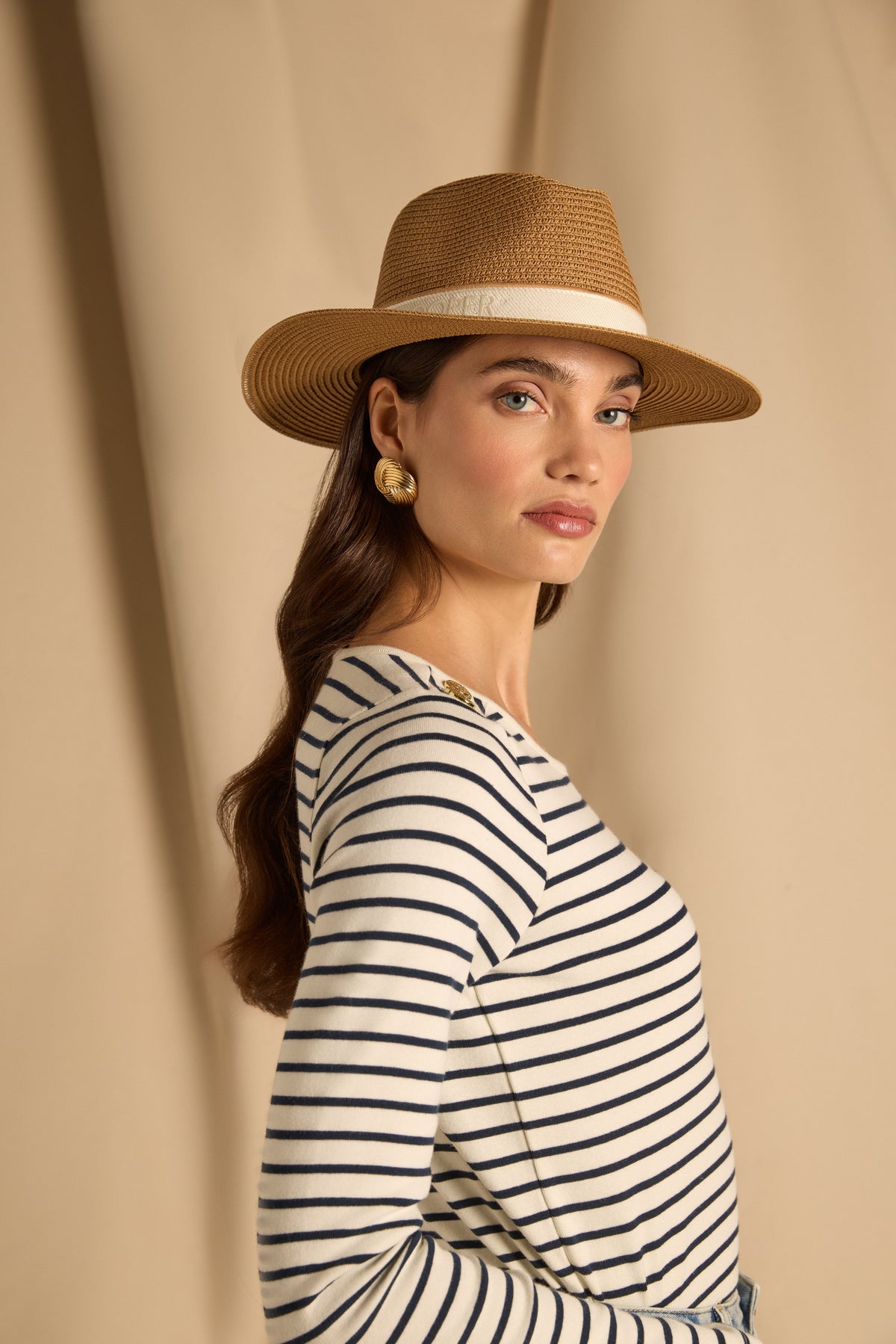 Francesca Hat (Camel Cream)