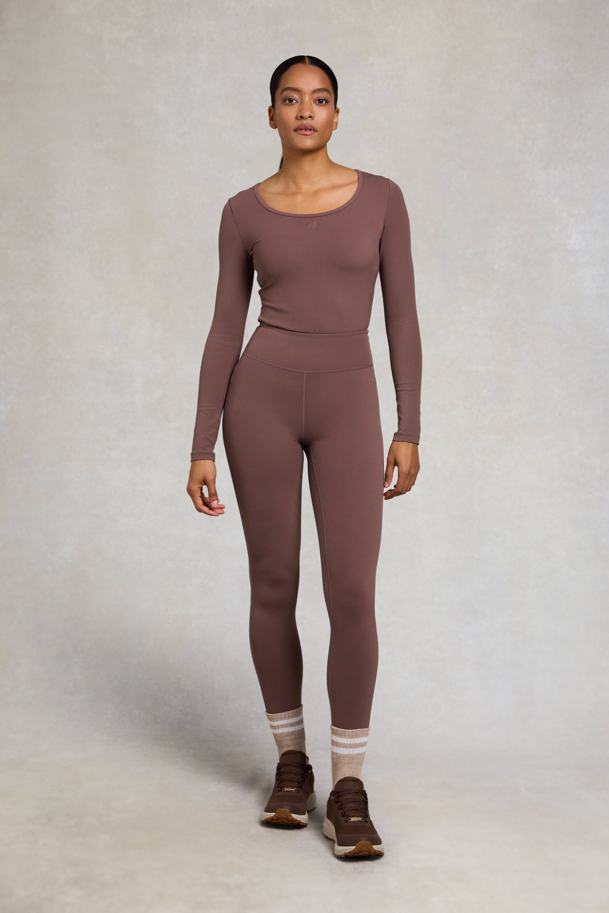 Supersoft Contour Legging (Truffle)