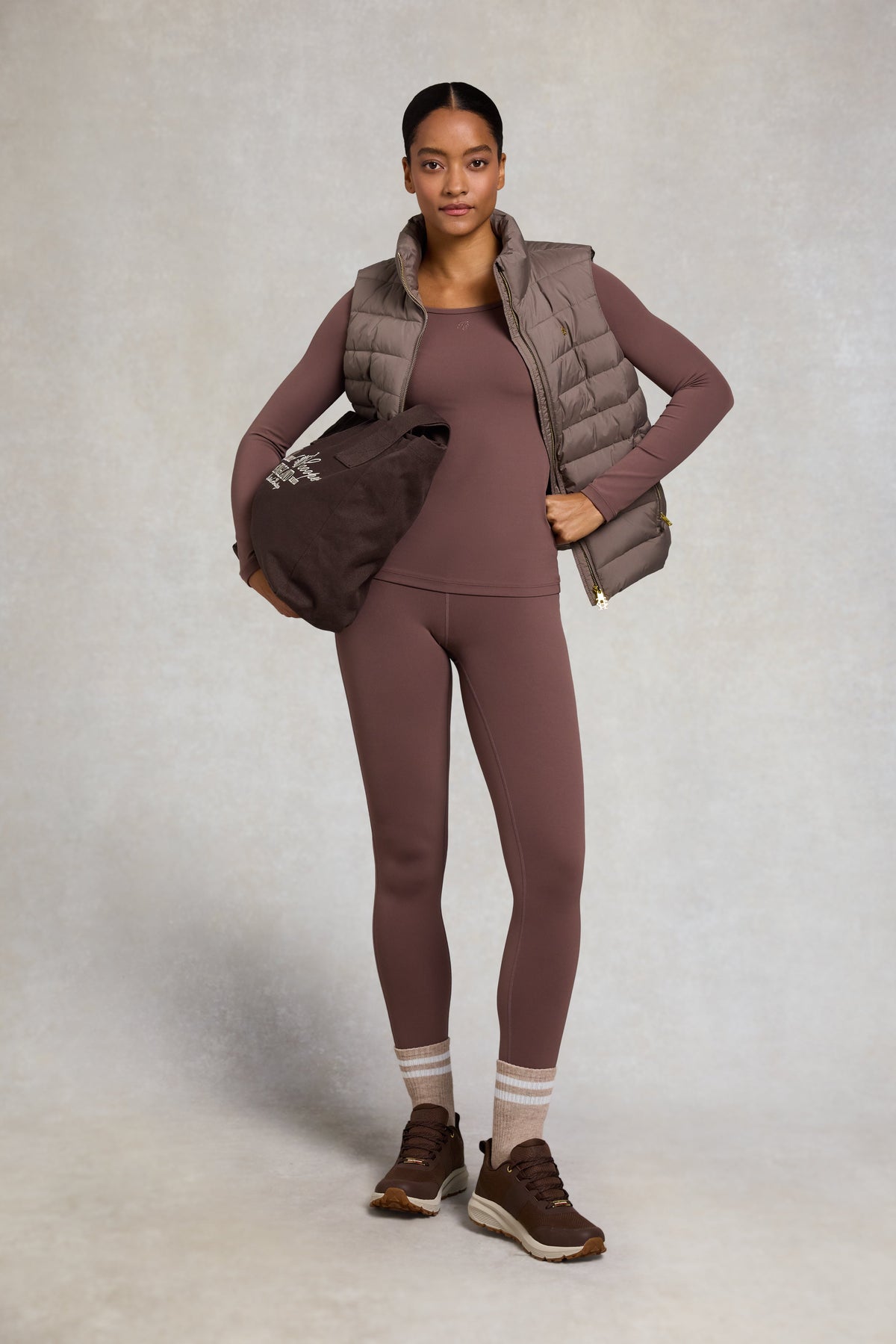 Supersoft Contour Legging (Truffle)